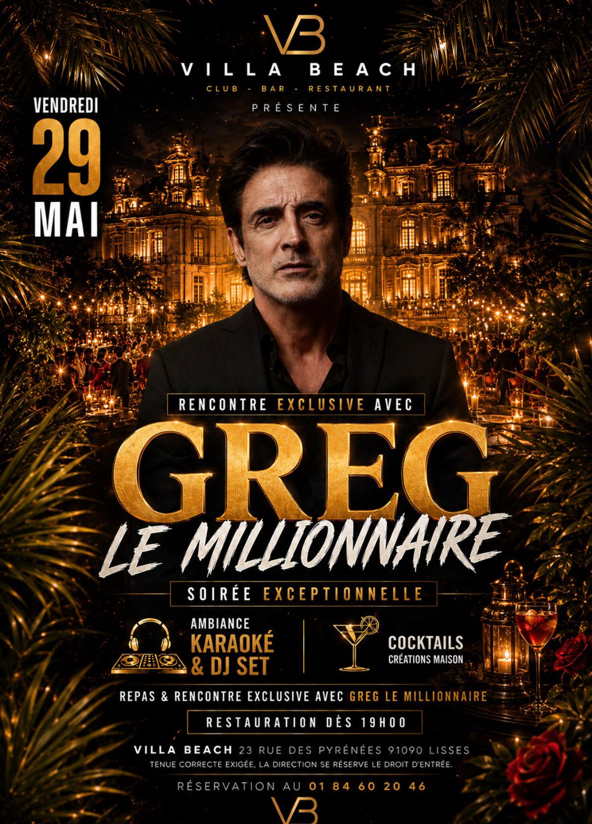 Soirée Exceptionnelle Avec Greg Le Millionnaire Cover