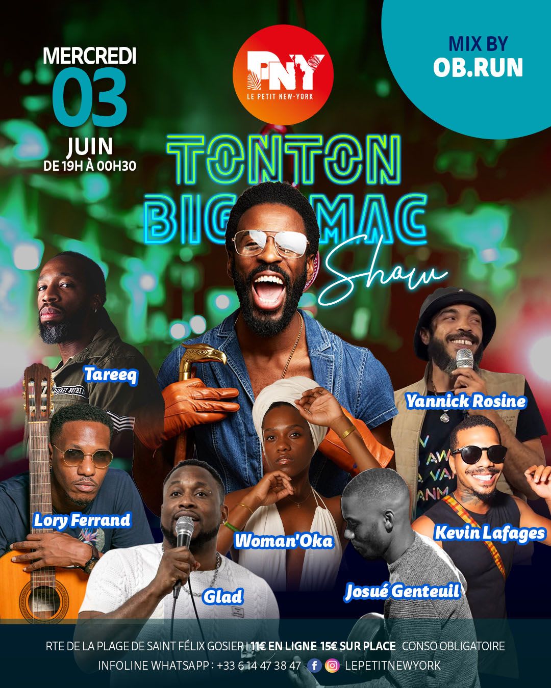 Tonton Big Mac Show Cover