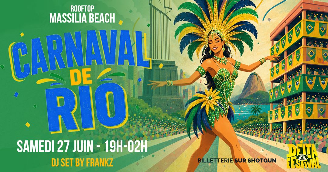Carnaval De Rio X Delta Festival Cover