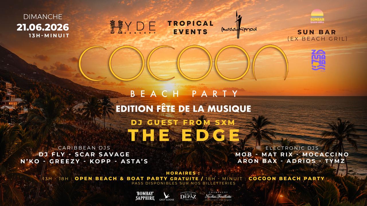 Cocoon Festival : Beach Party Pour La Fête De La Musique Cover