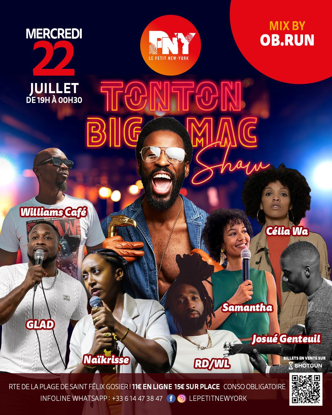Tonton Big Mac Show Cover