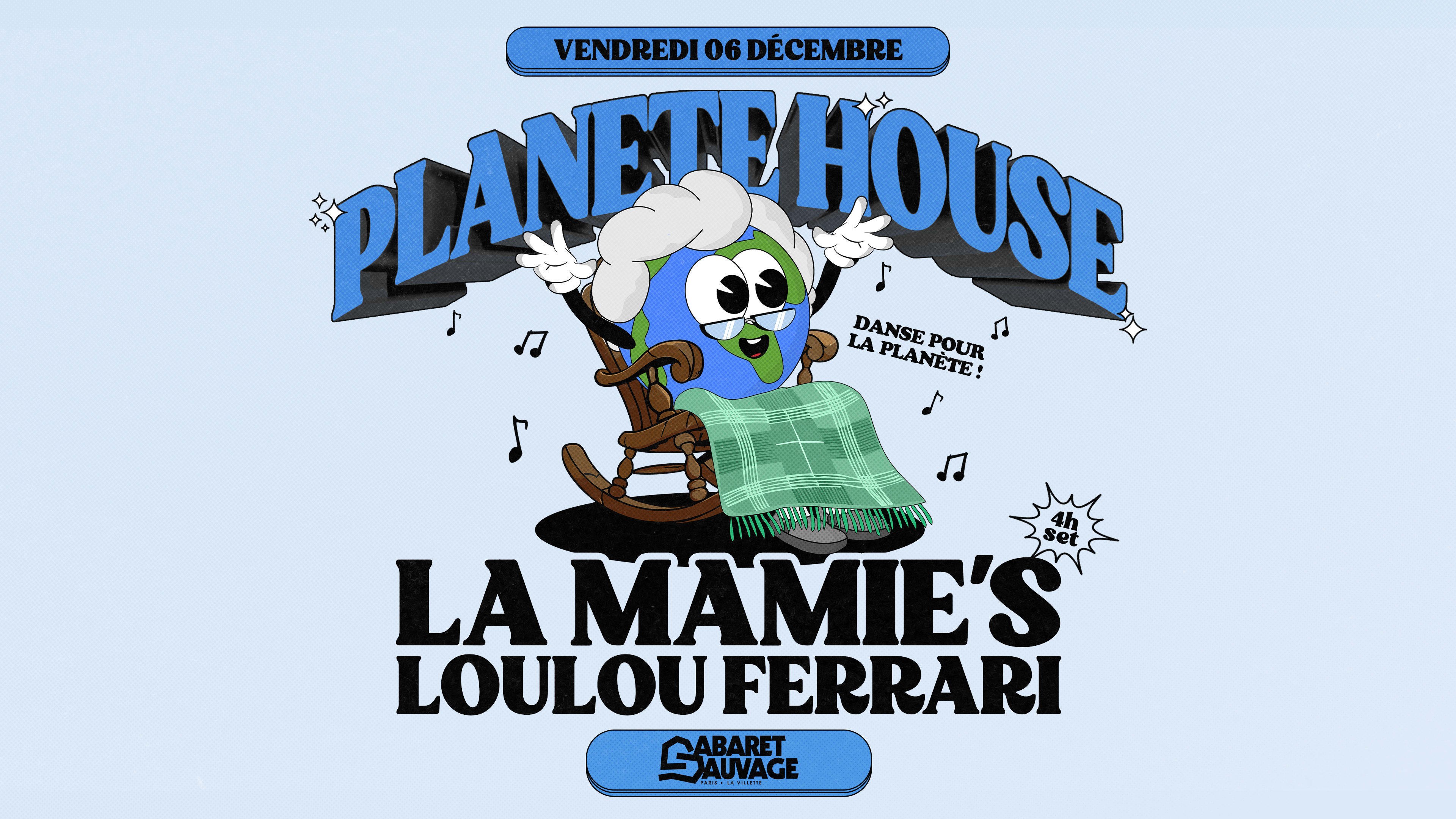 Planète House : La Mamie's & Loulou Ferrari Cover