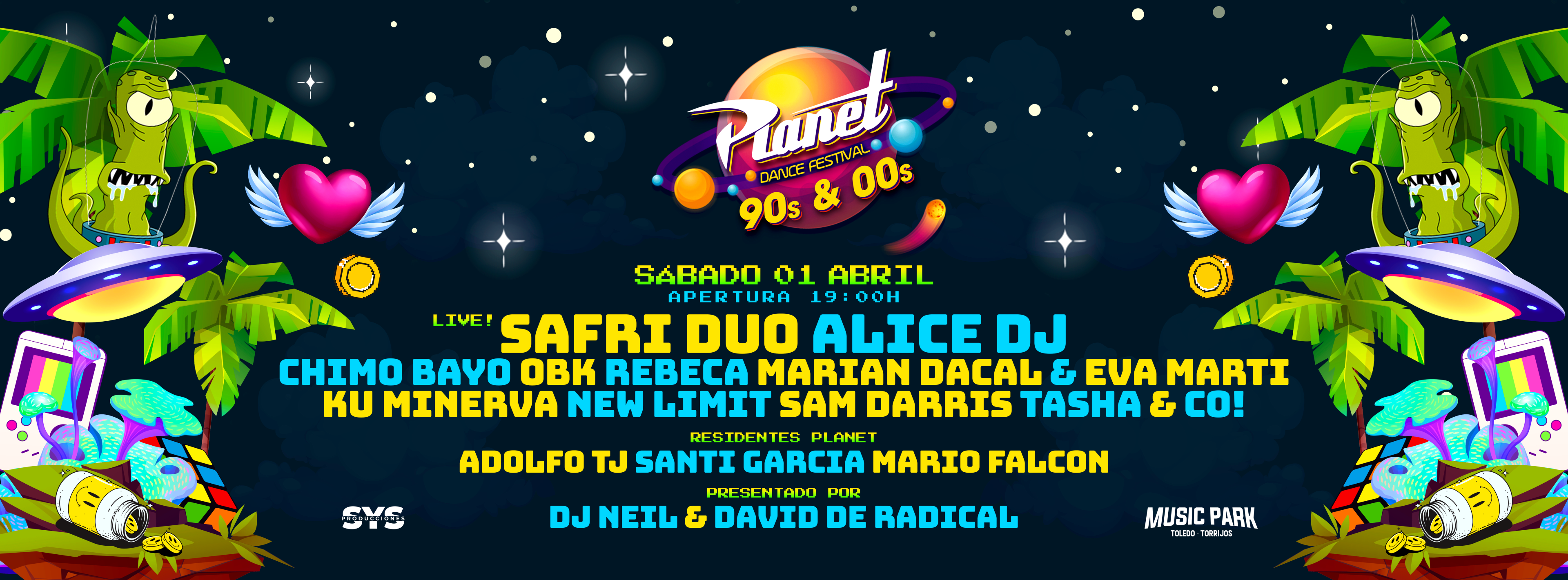 Complemento Entrada Discoteca (Planet Dance) Cover