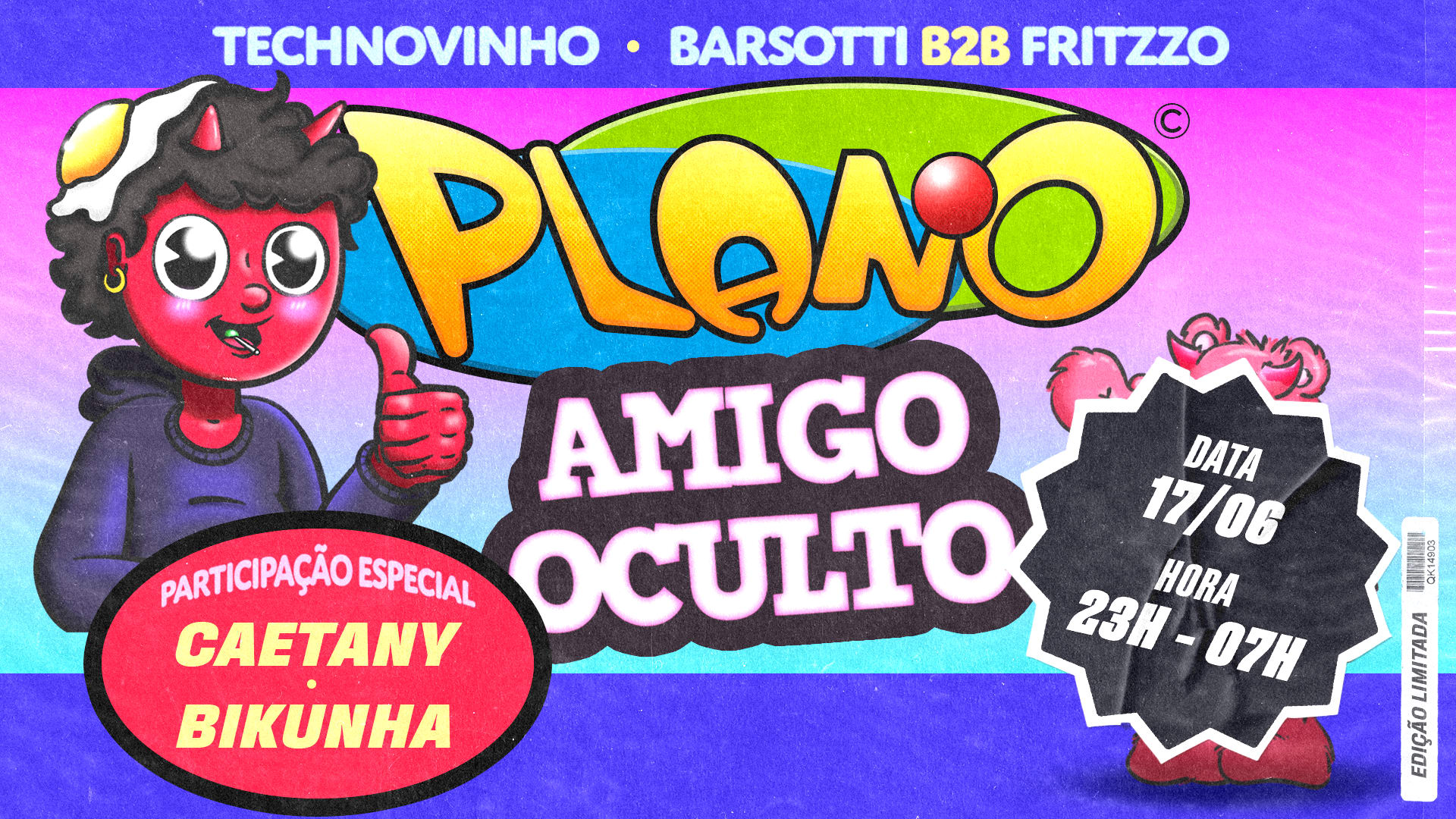 Plano - Amigo Oculto Cover