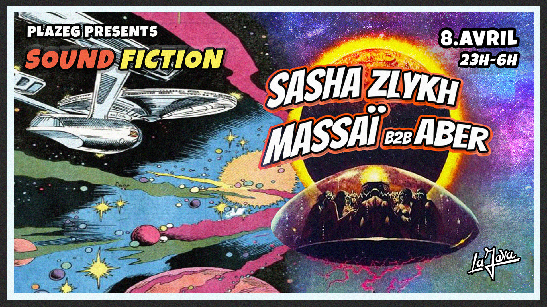 Plazeg Presents Sound Fiction : Sasha Zlykh / Massaï & Aber Cover