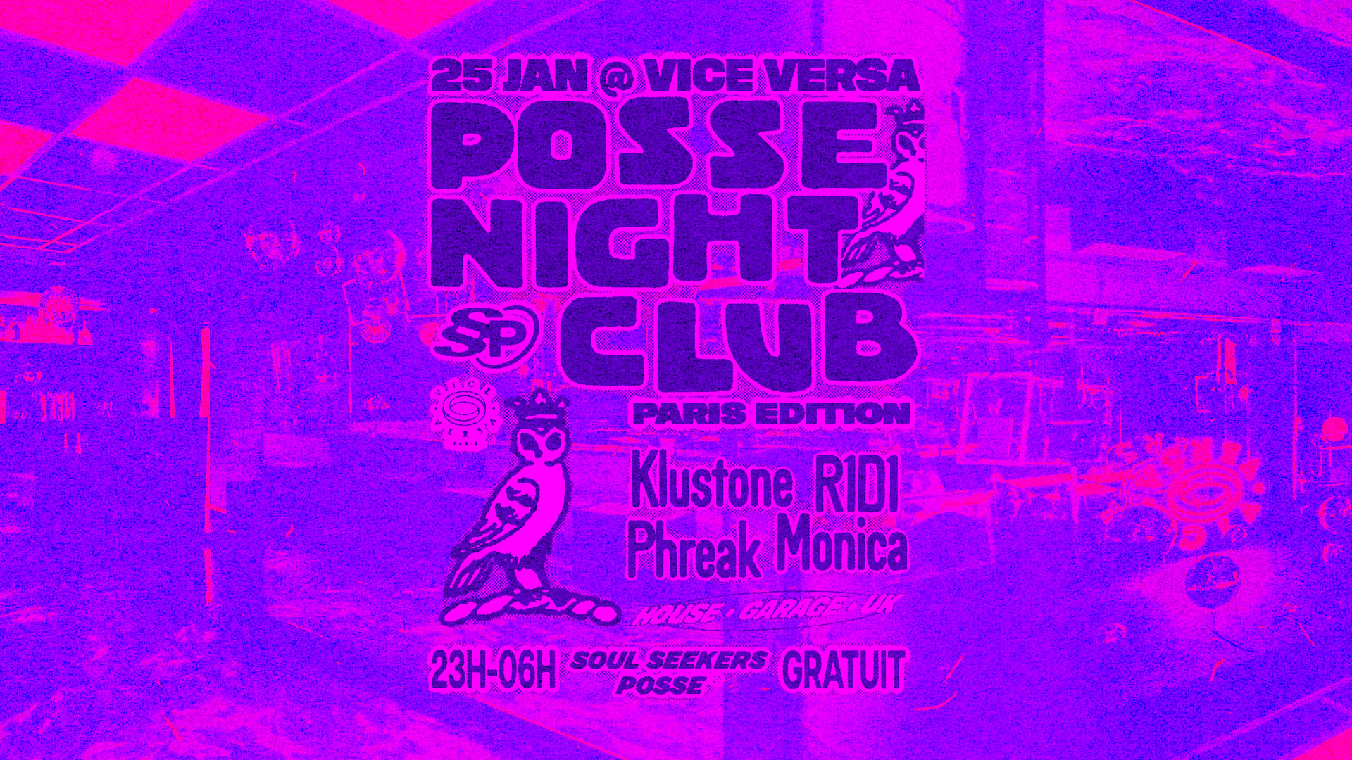 Posse Night Club - Paris Édition - Vice Versa Cover