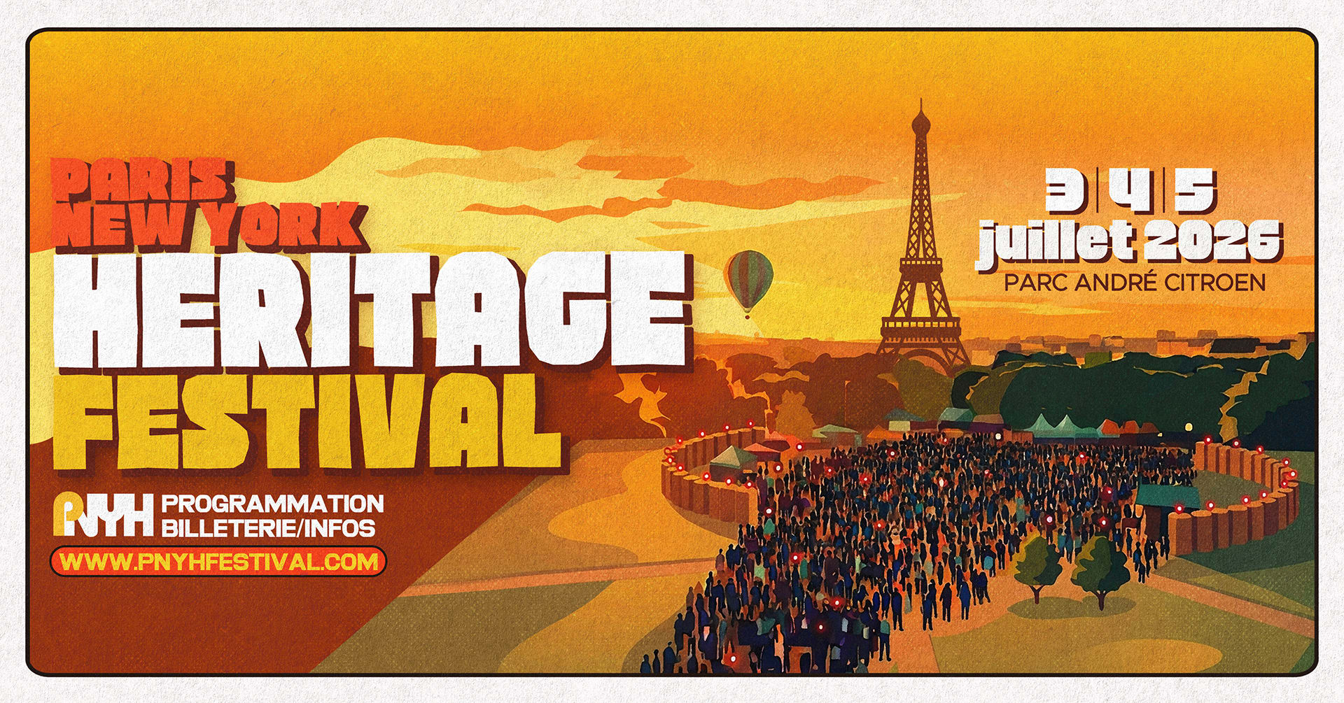 Paris New-York Heritage Festival 2026 Cover
