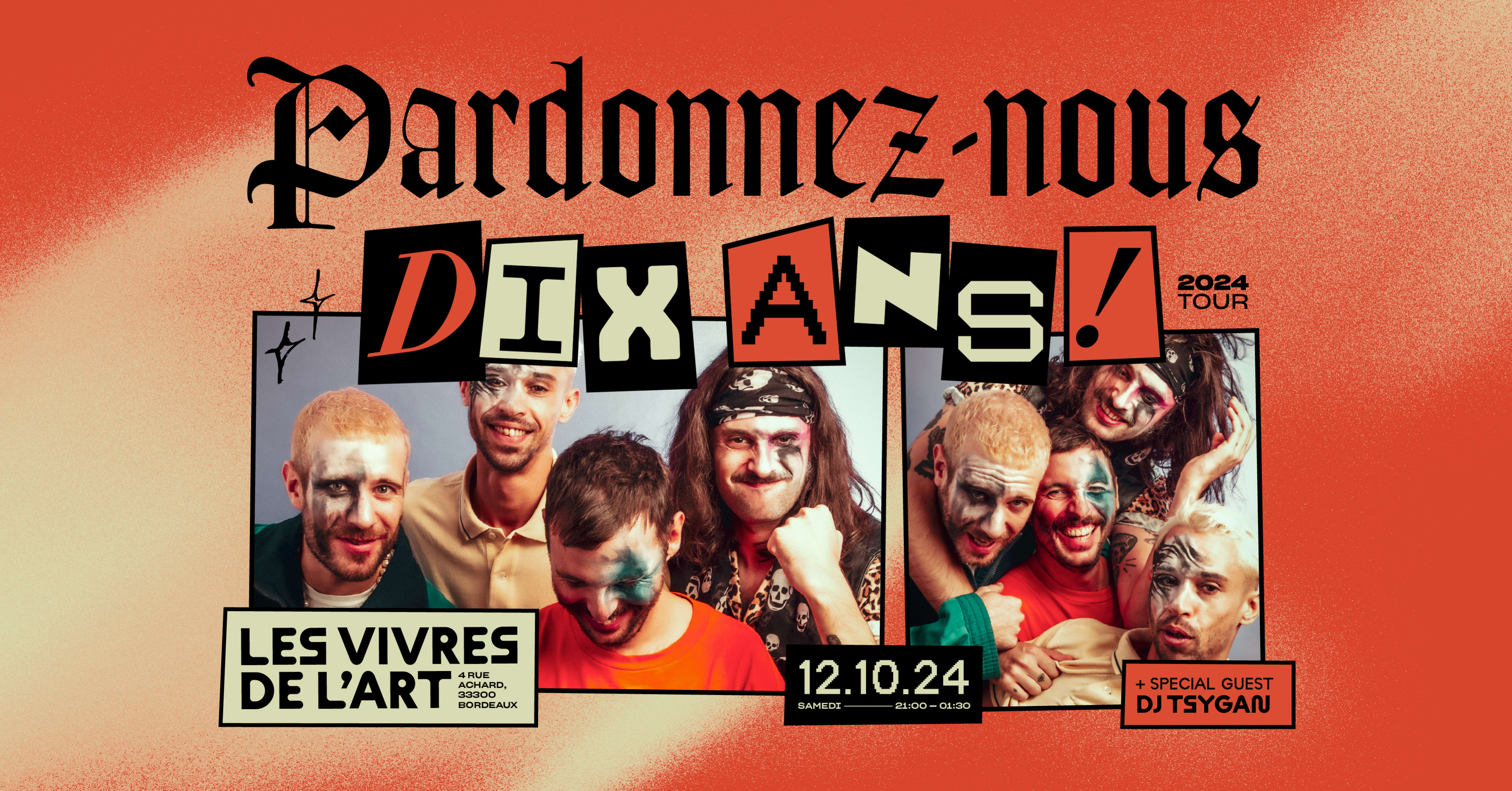Pardonnez-Nous - 10 Ans Déjà ! (Italo, House & Disco Partyy) Cover