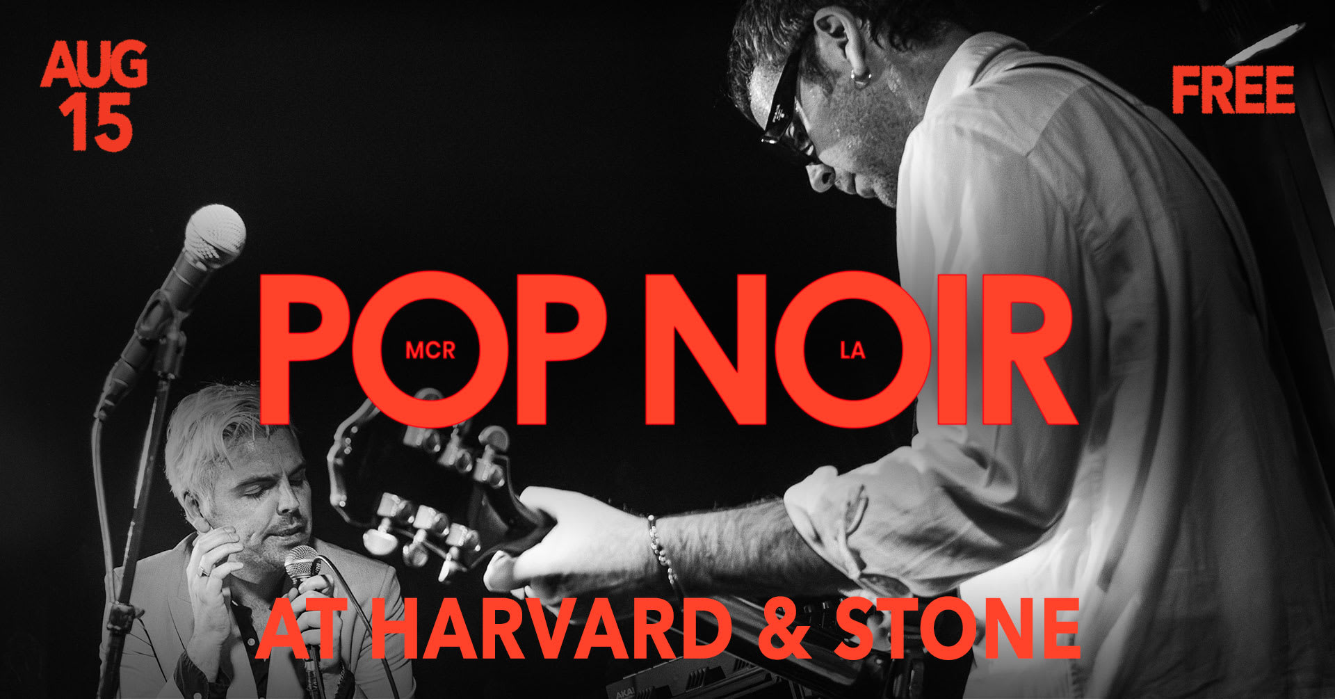Pop Noir At Harvard & Stone Cover