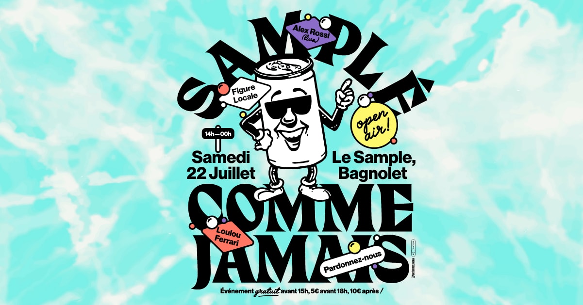 Samplé Comme Jamais - Open Air ! Cover