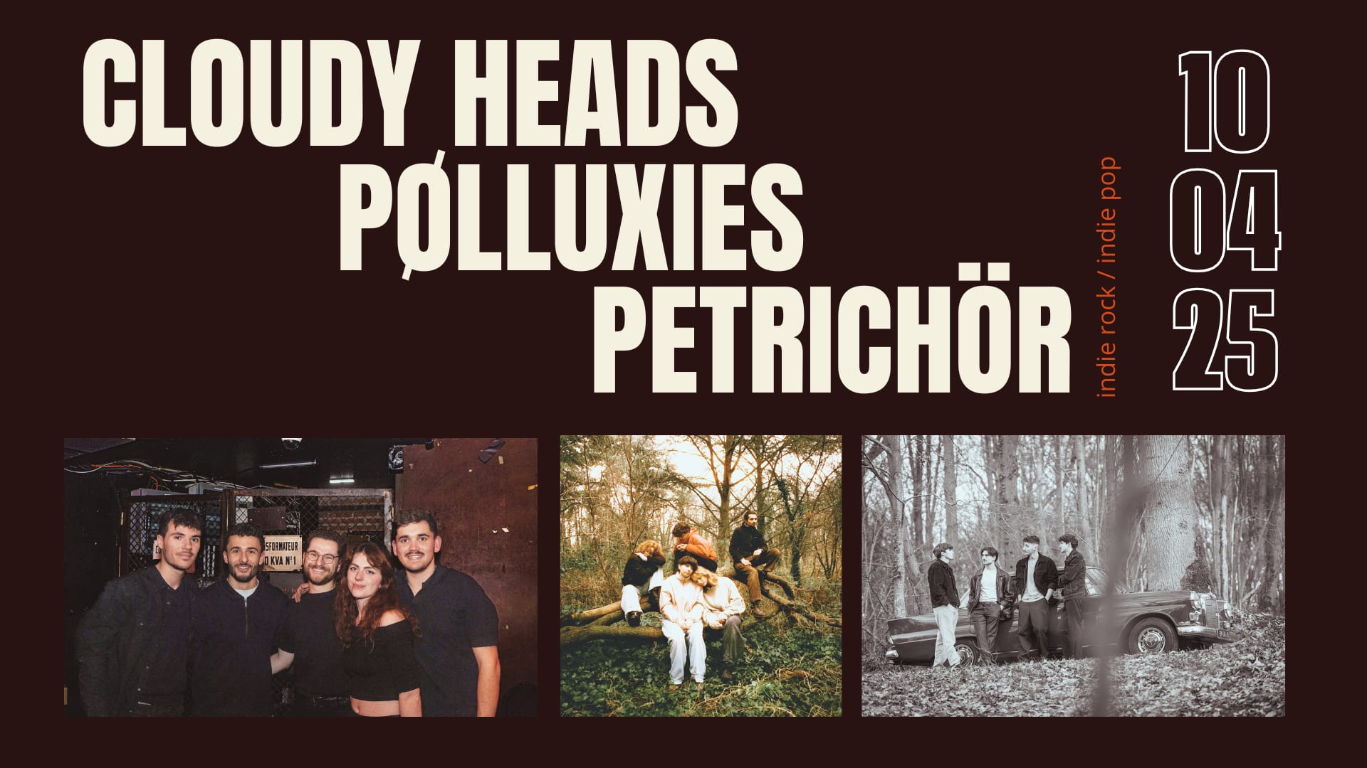 Cloudy Heads X Pølluxies X Pétrichör Cover