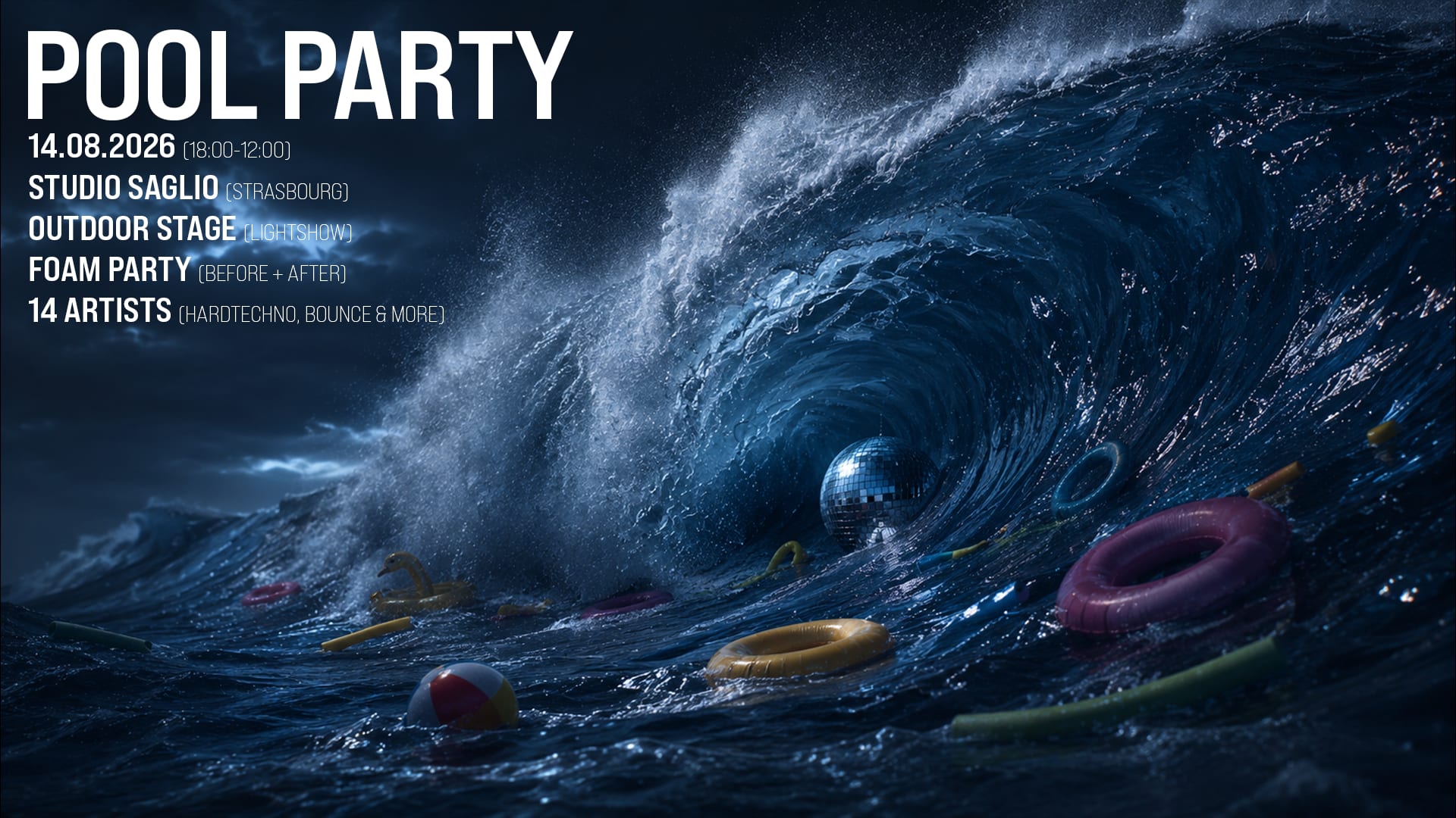 Studio Saglio's Pool Party #4 Cover