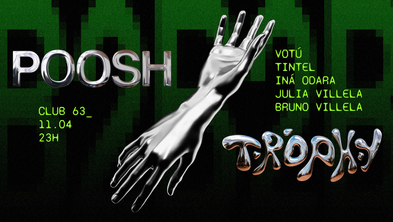 Trophy B2b Poosh @ Club 63 [11.04] Cover