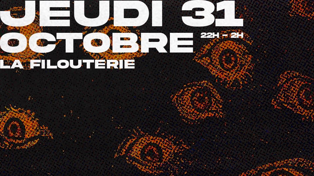 La Filouterie Halloween Party Cover