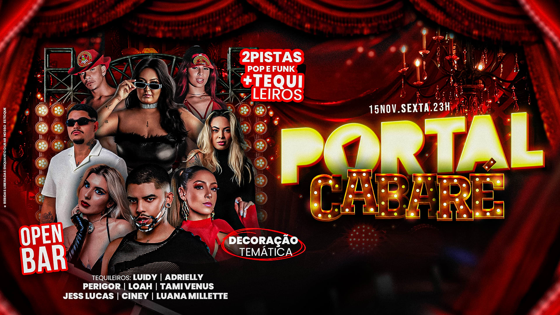 Cabaré Do Portal - Mega Open Bar / Tequileiros Cover