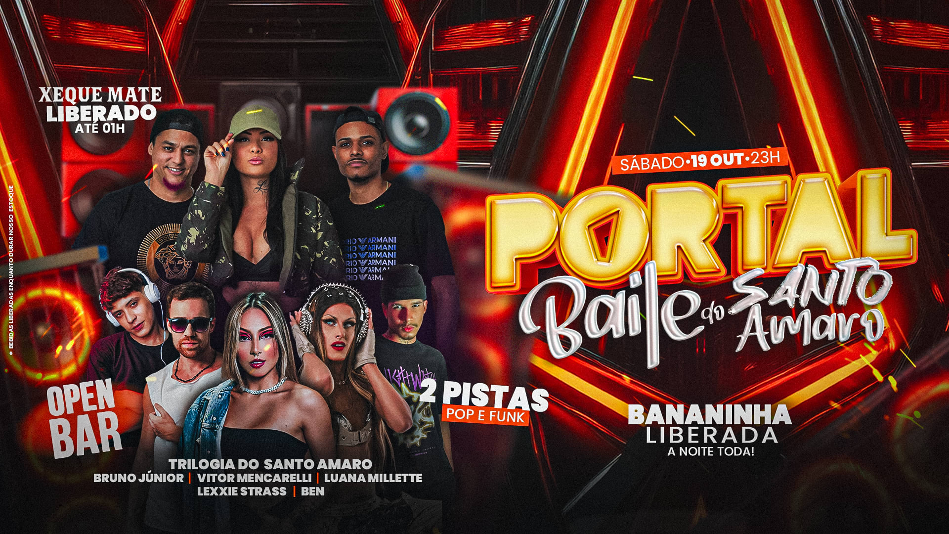 Portal Rio - Baile Do Santo Amaro / Mega Open Bar Cover