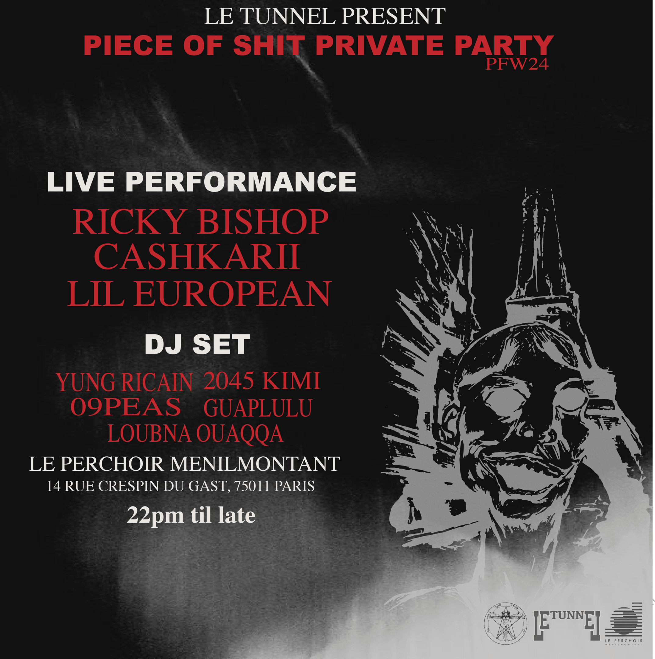 P.O.S Private Party Pfw24 @ Le Perchoir Menilmontant Cover