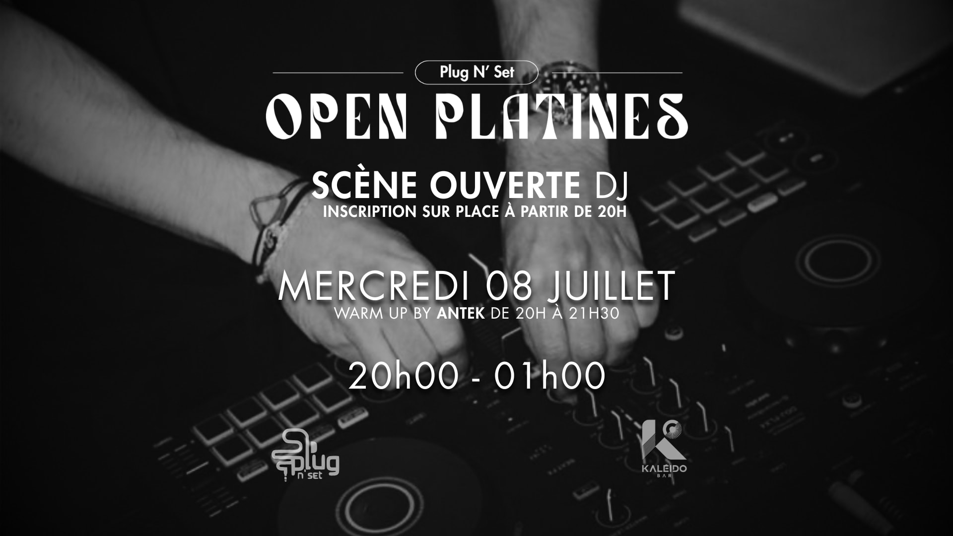 Open Platines #2 - Kaleido Bar X Plug N' Set Cover