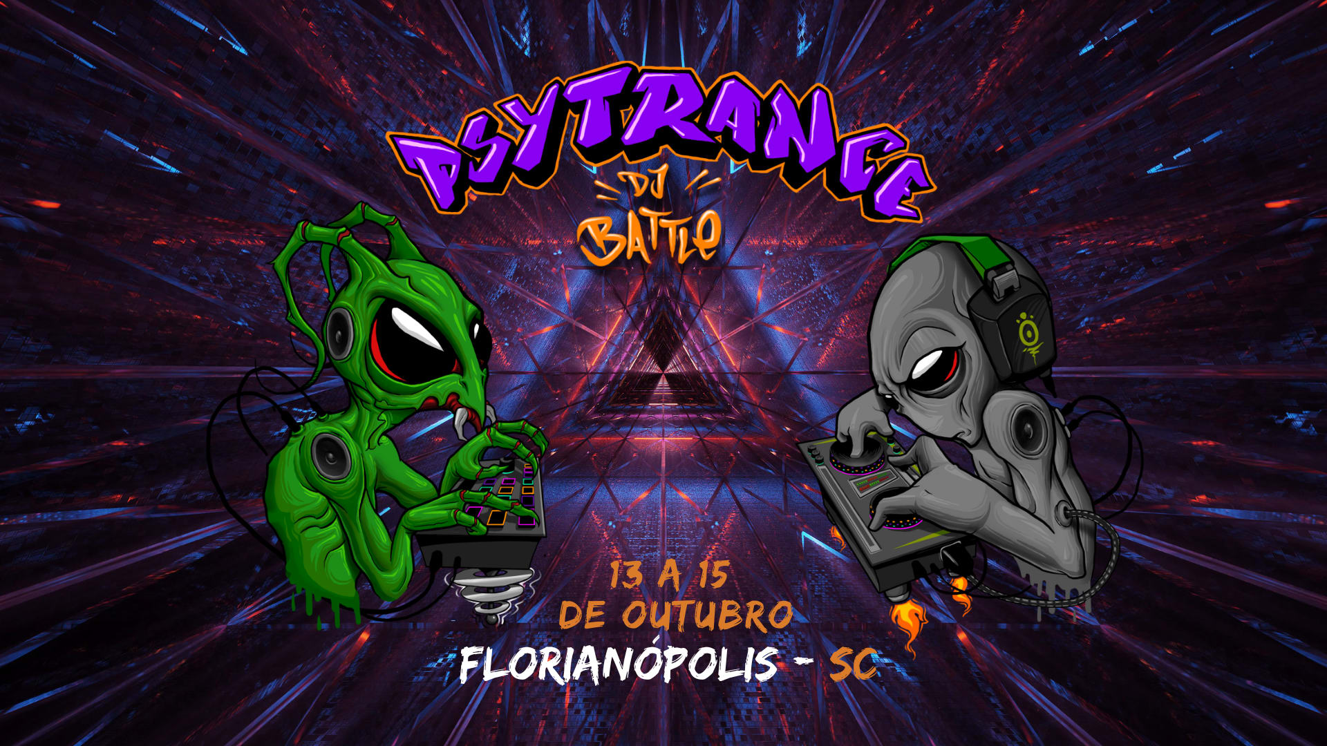 Psytrance Dj Battle - Florianópolis (Sc) Cover