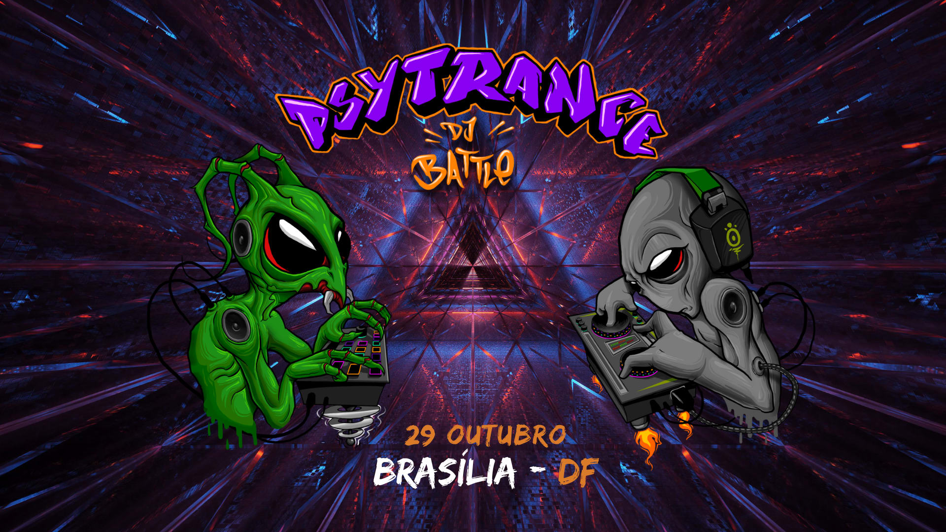 Psytrance Dj Battle - Brasília (Df)  Cover