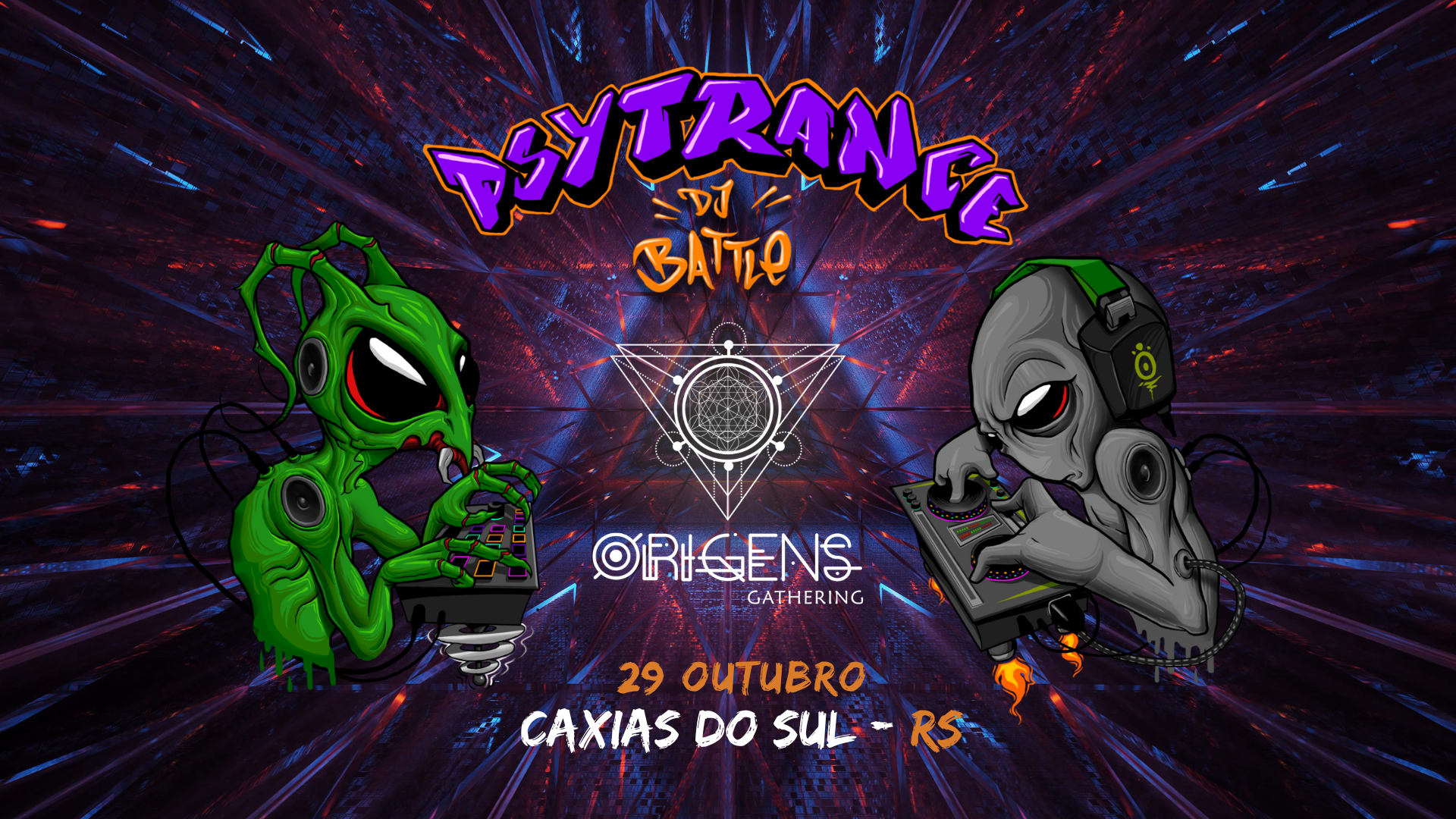Psytrance Dj Battle - Caxias Do Sul (Rs) Cover