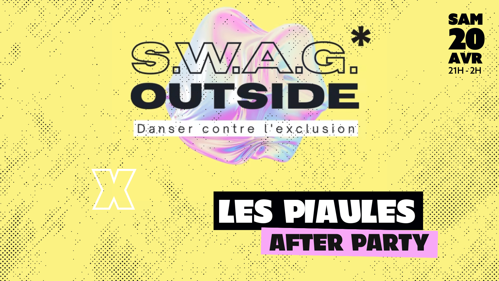 Swag Outisde After Party Aux Piaules De Belleville Cover