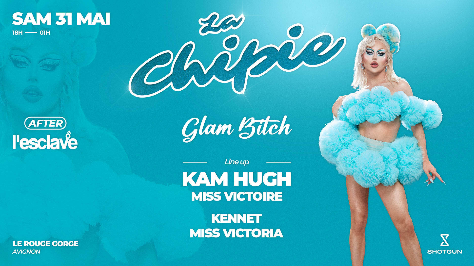 Kam Hugh - La Chipie Cover