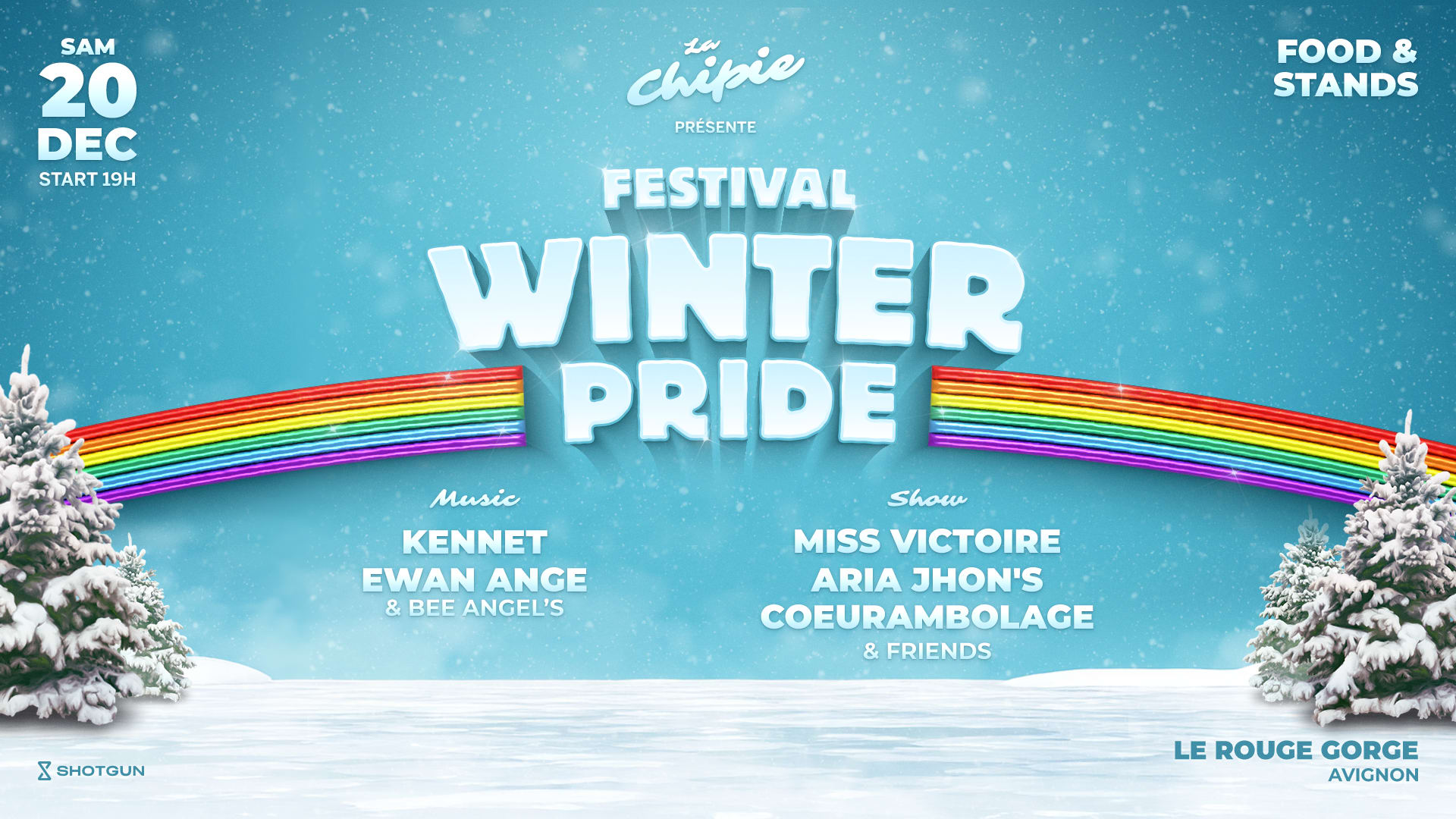Winter Pride Festival 2025 - Avignon Cover