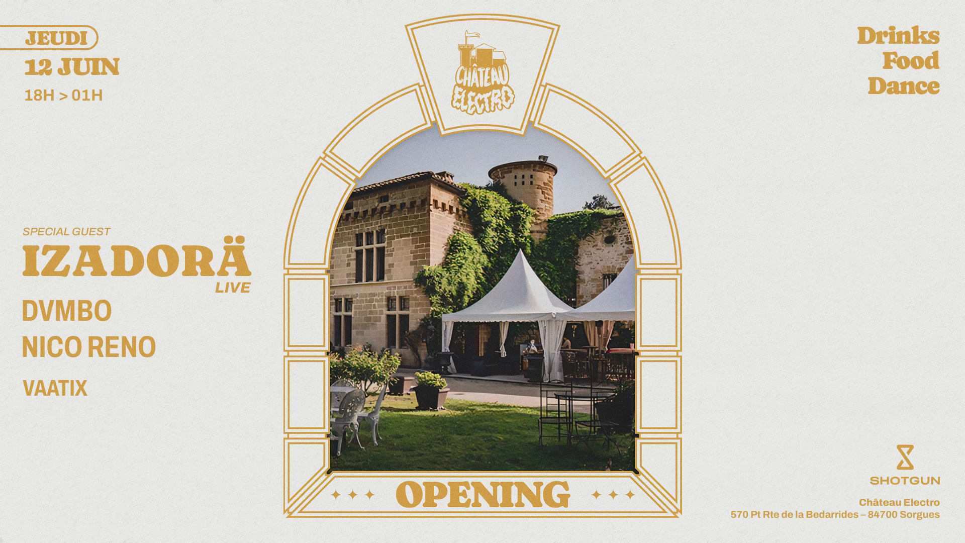 Opening Château Electro Saison 2 Cover