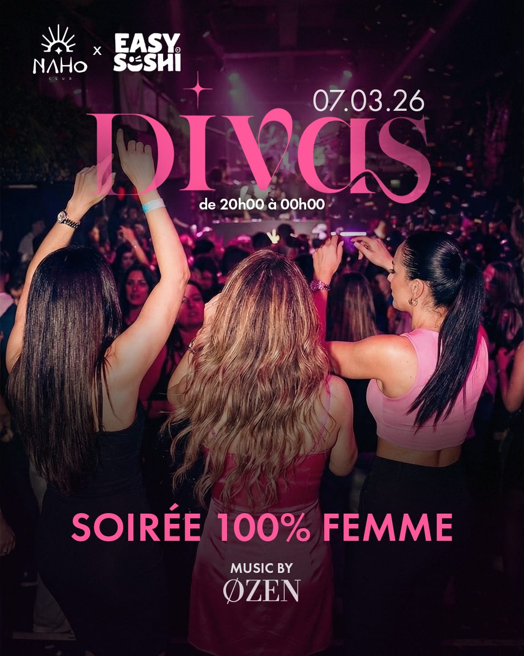 Divas @ Naho Club Cover