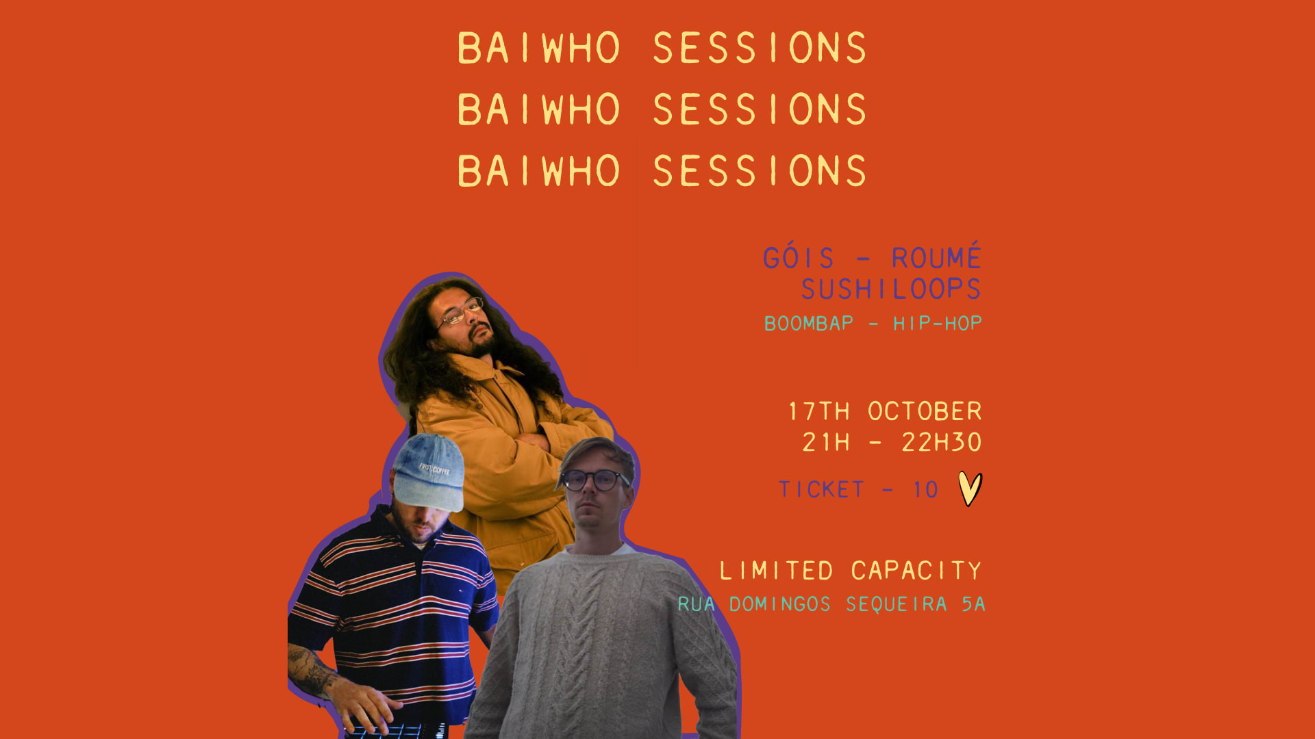 Baiwho Sessions - Sushiloops X Gois X Roume Cover