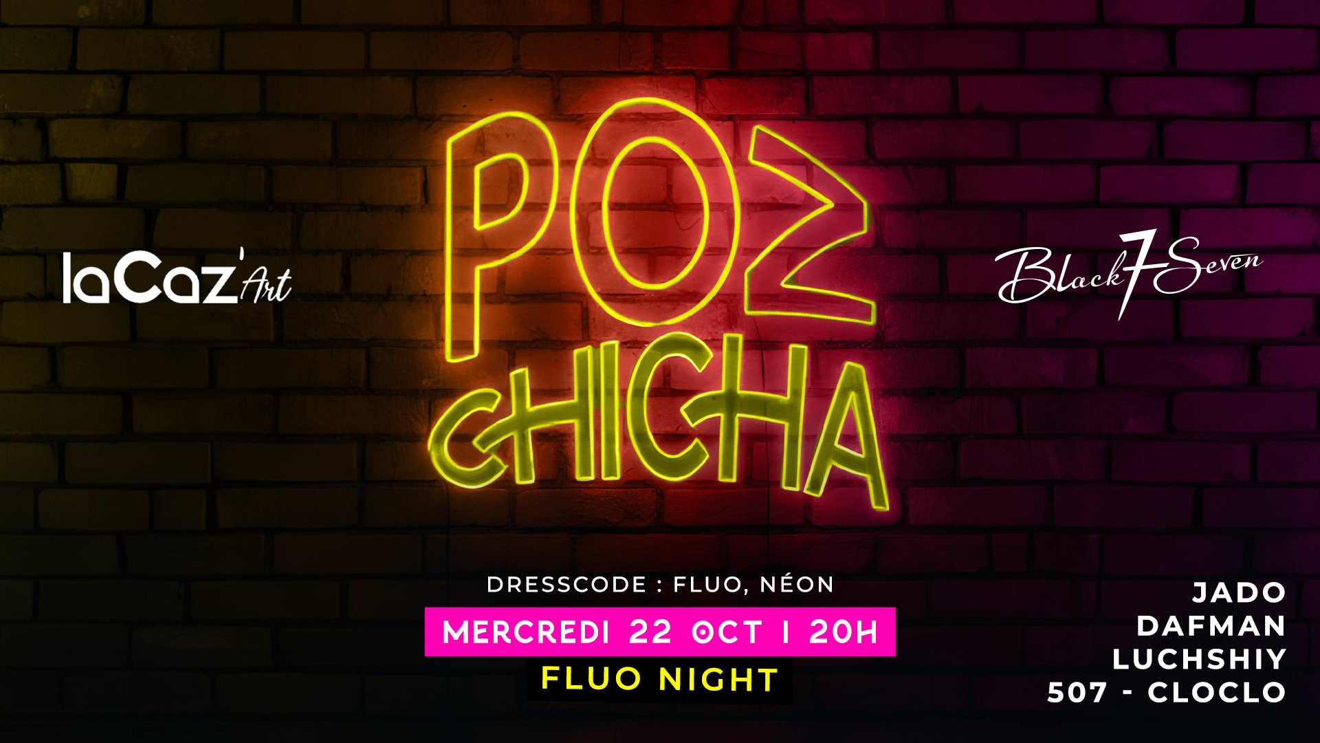 Poz Chicha - Fluo Night Cover
