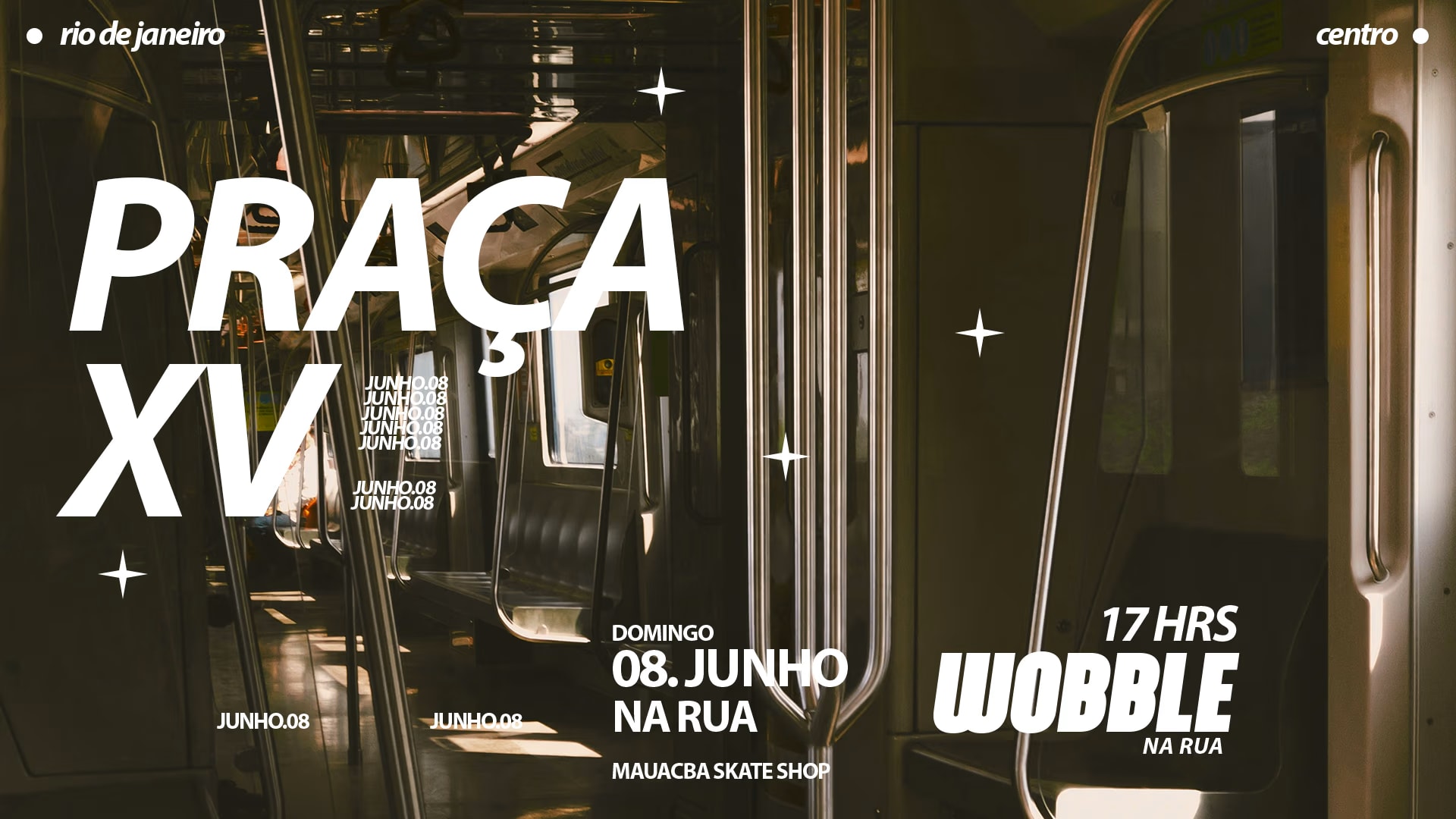Wobble Na Rua: Ingressos Colaborativos Cover