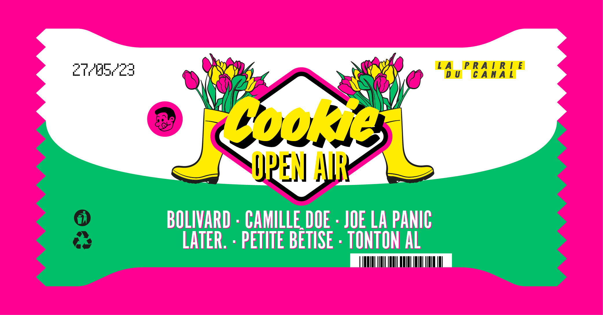 Open Air : Cookie Records X La Prairie Cover