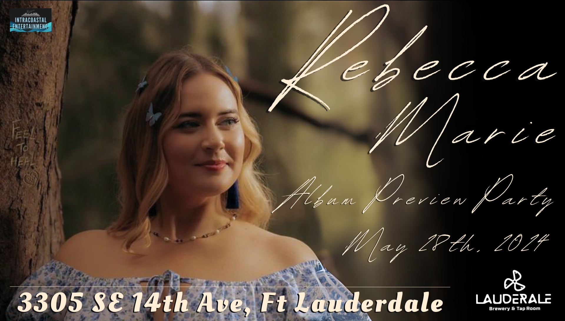 Rebecca Marie's Debut Album Preview Party Cover