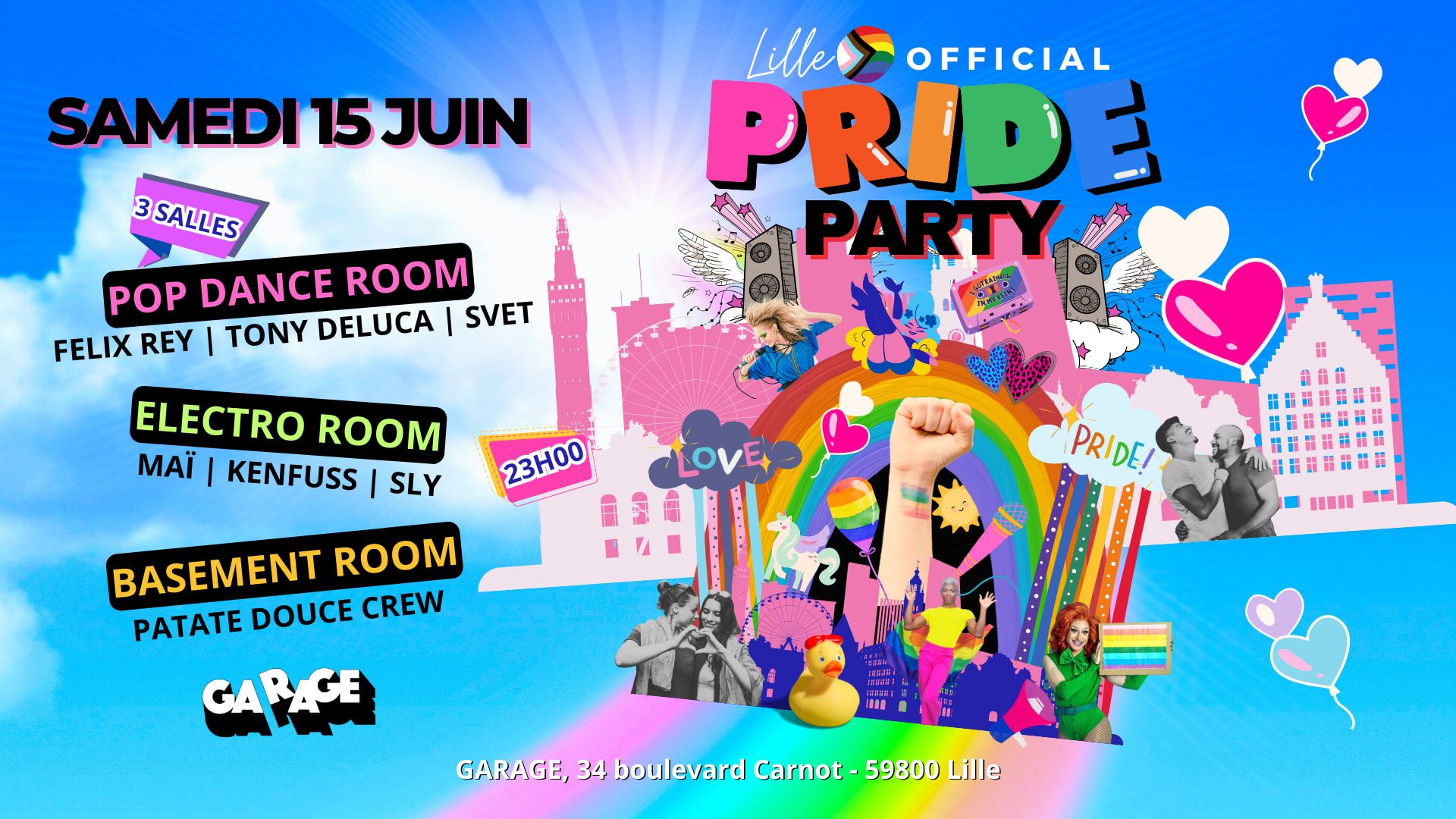 Soiree Officielle Pride 2024 Cover