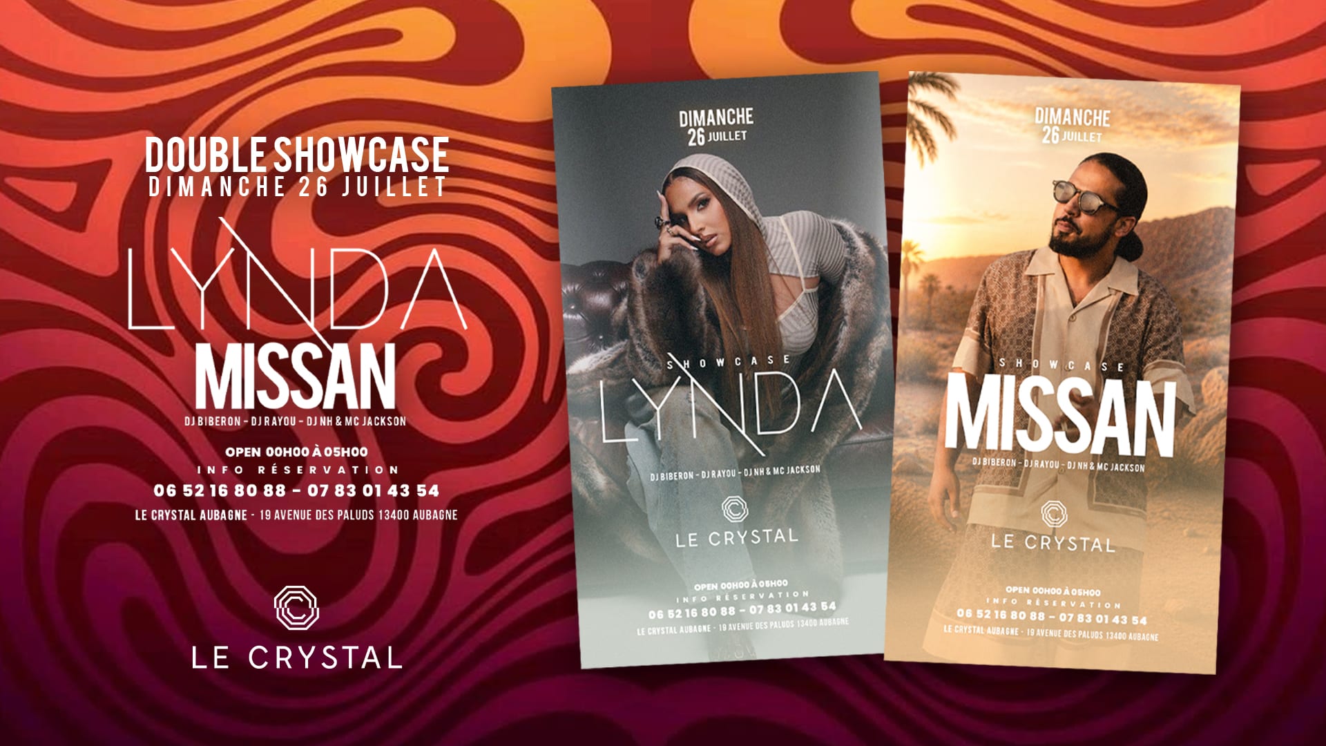 26/07 - Double Showcase - Lynda & Missan Cover