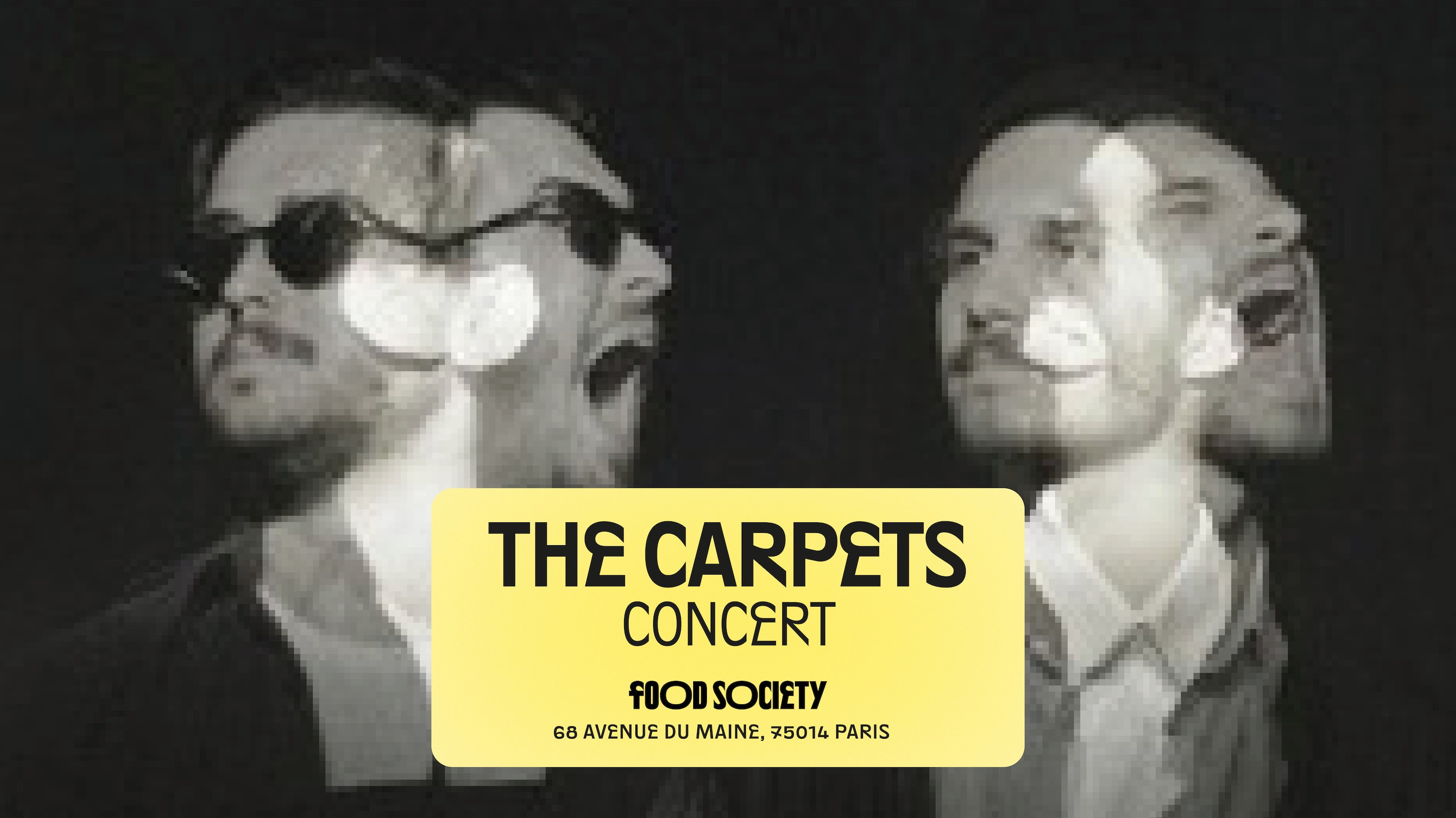 Concert The Carpets Cover