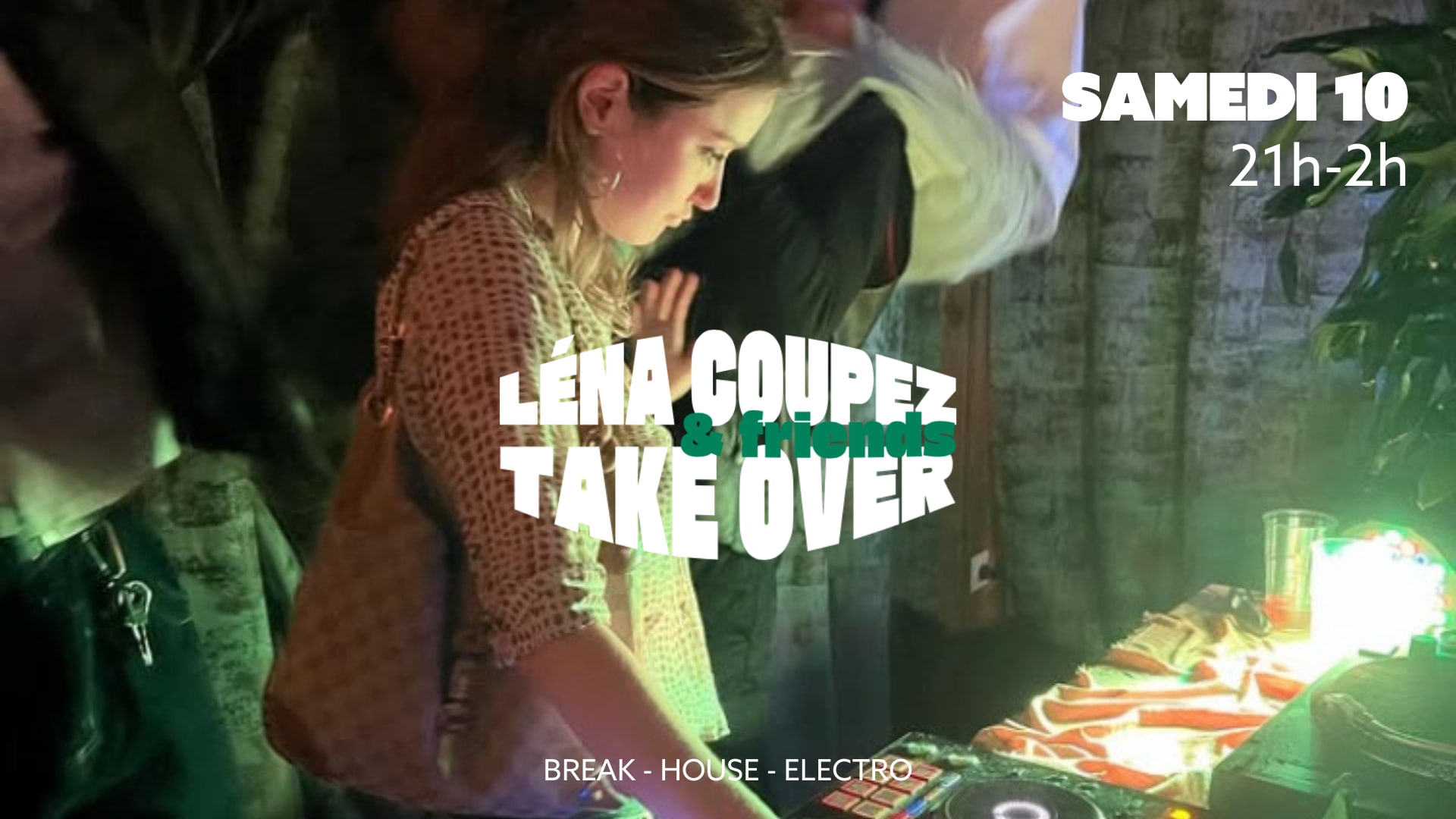 Léna Coupez Take Over - Break & House Music Cover