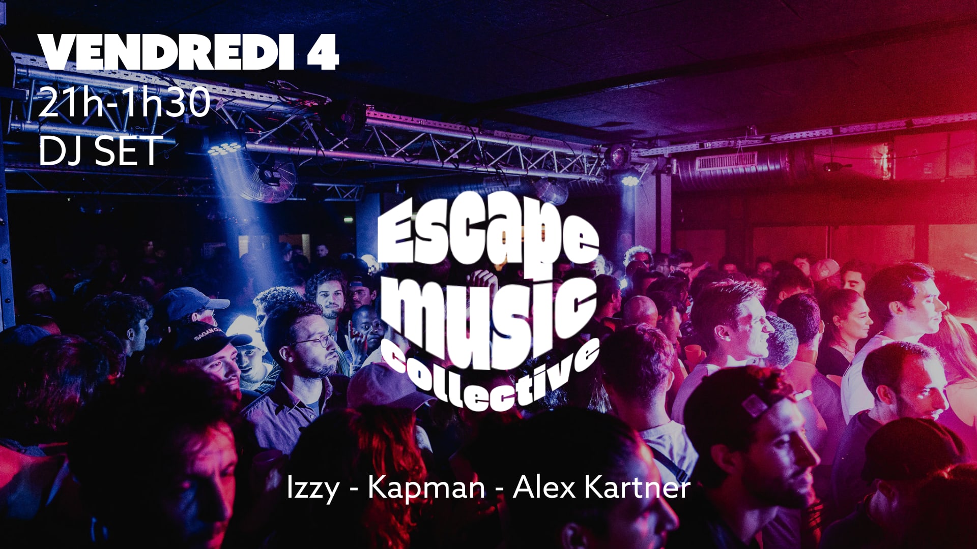 Escape Music Collective Takeover - Dj Set In Belleville Cover
