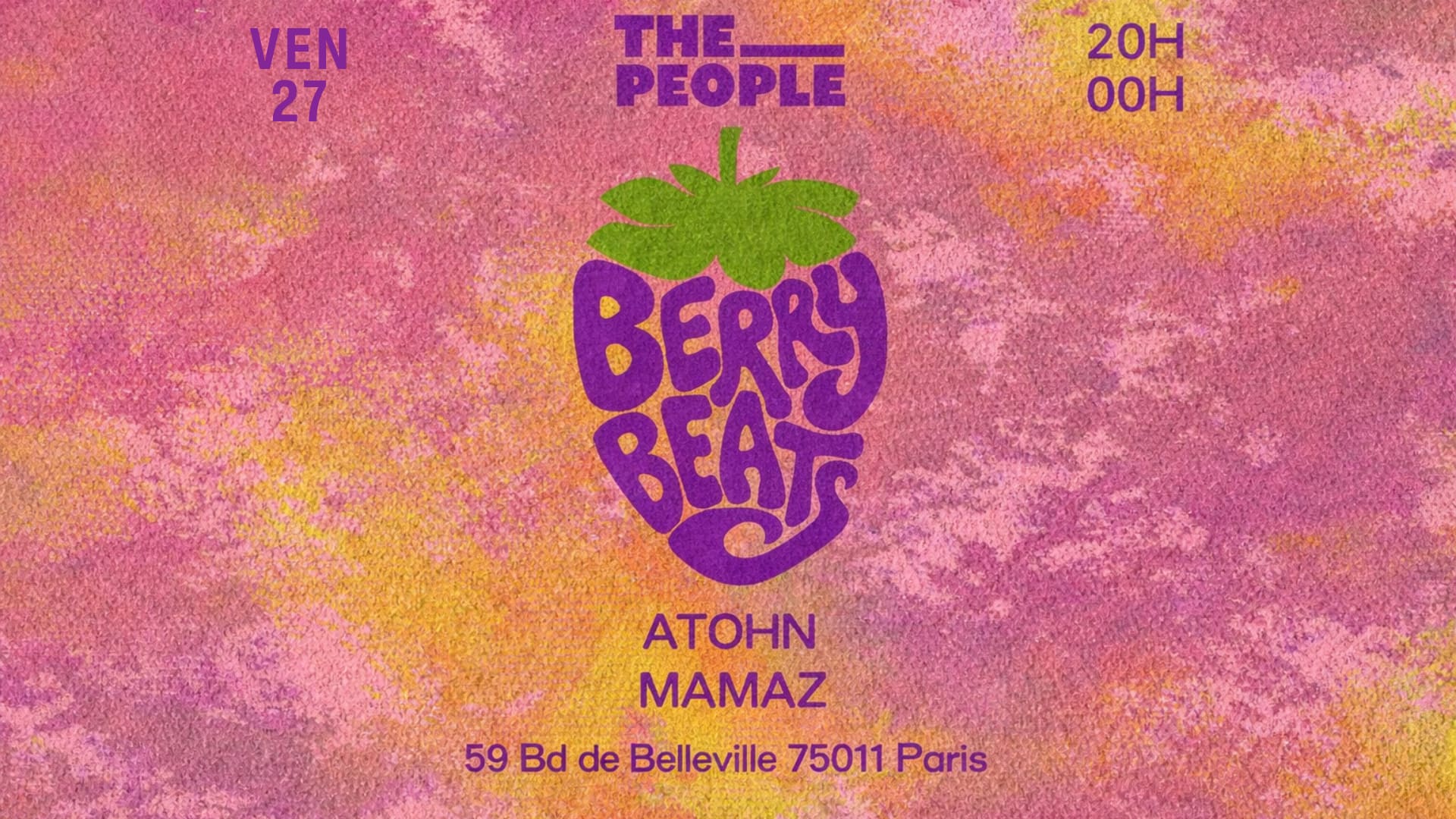 Berry Beats Avec Atohn & Mamaz Cover