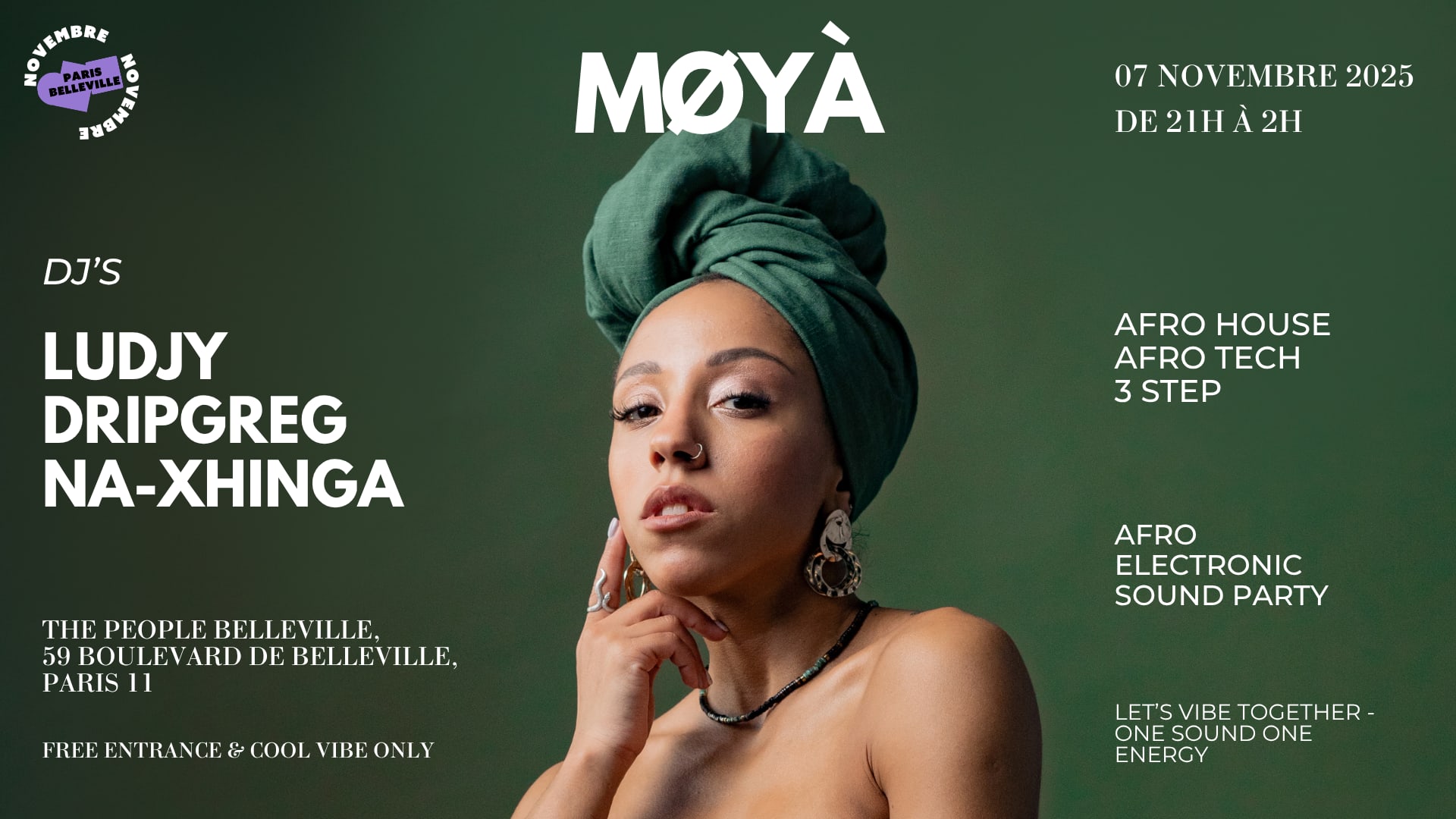 Møyà Party Avec Ludjy, Dripgreg Et Na-Xhinga Cover