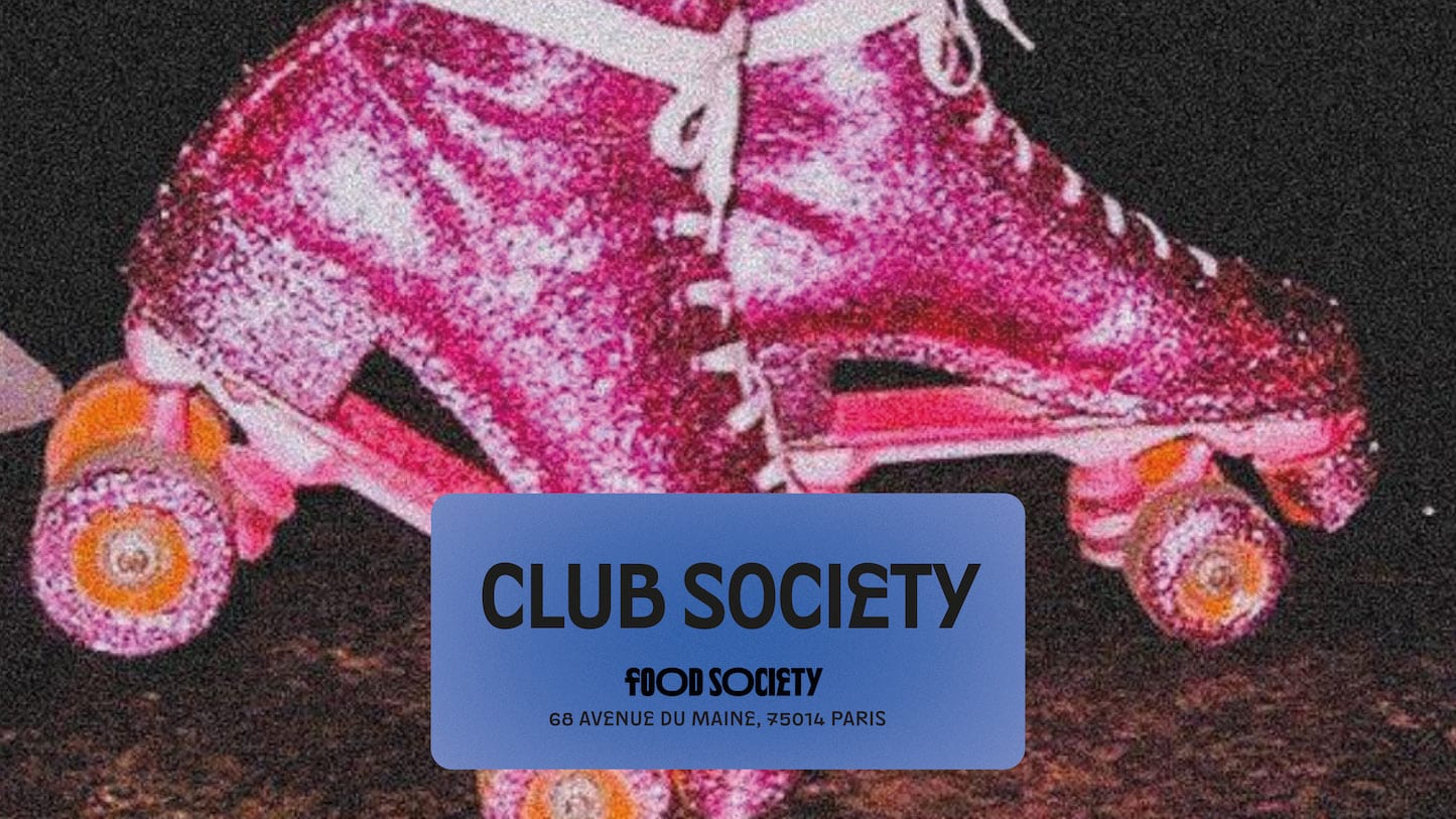 Club Society - Roller Party W/ Oualid De Burgh Cover