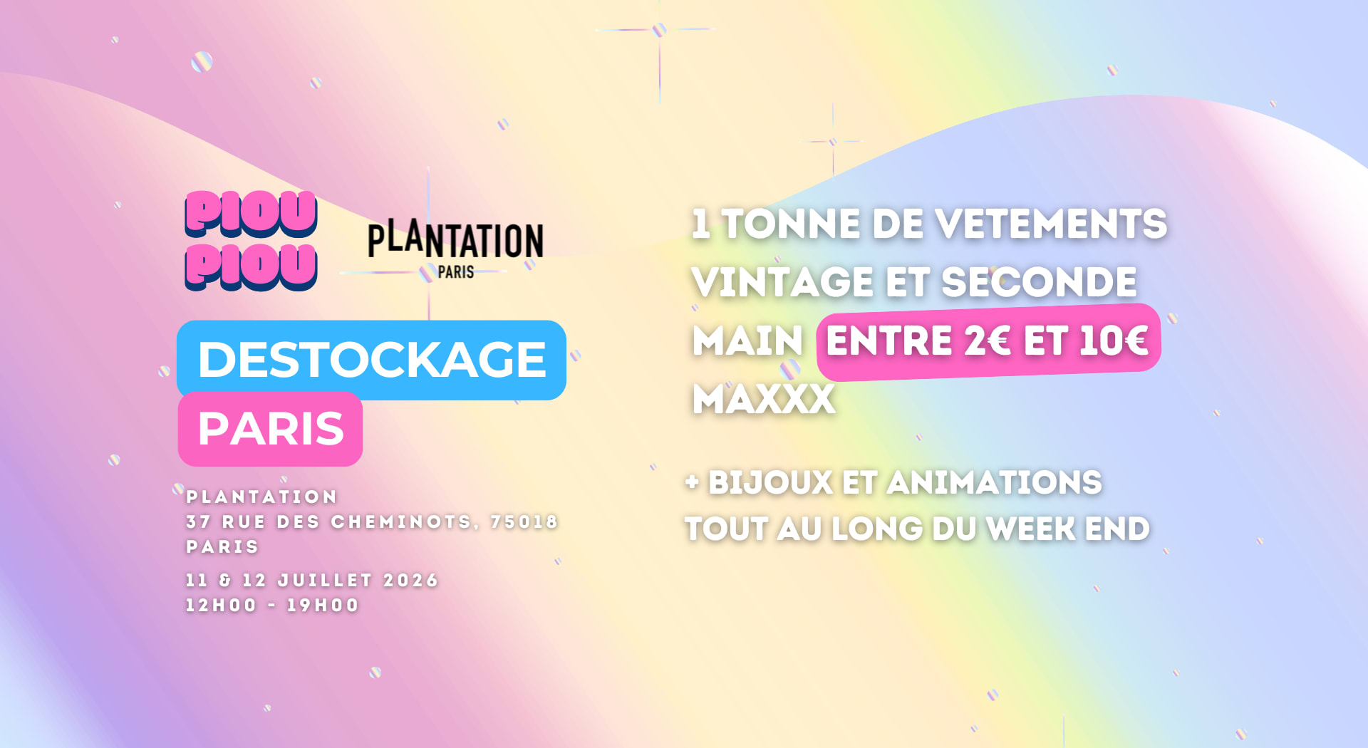 Piou Piou Market Cover