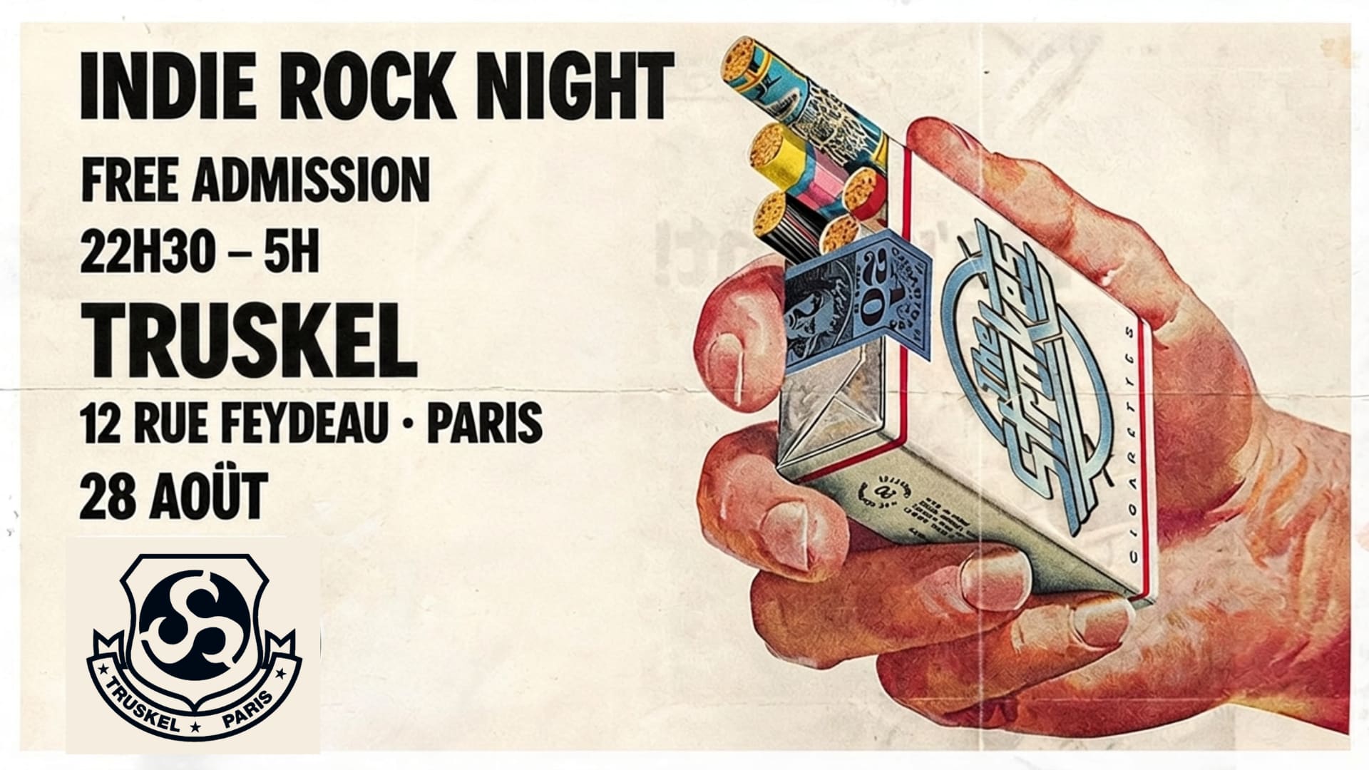 Indie Rock Night Cover