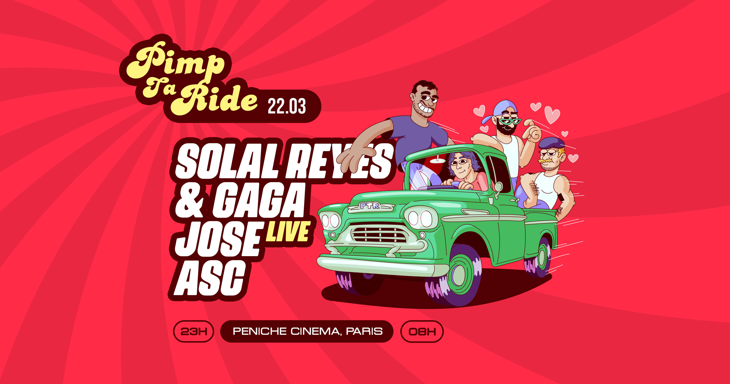 Amour Social Ride • Solal Reyes & Gaga, Amour Social Club Cover