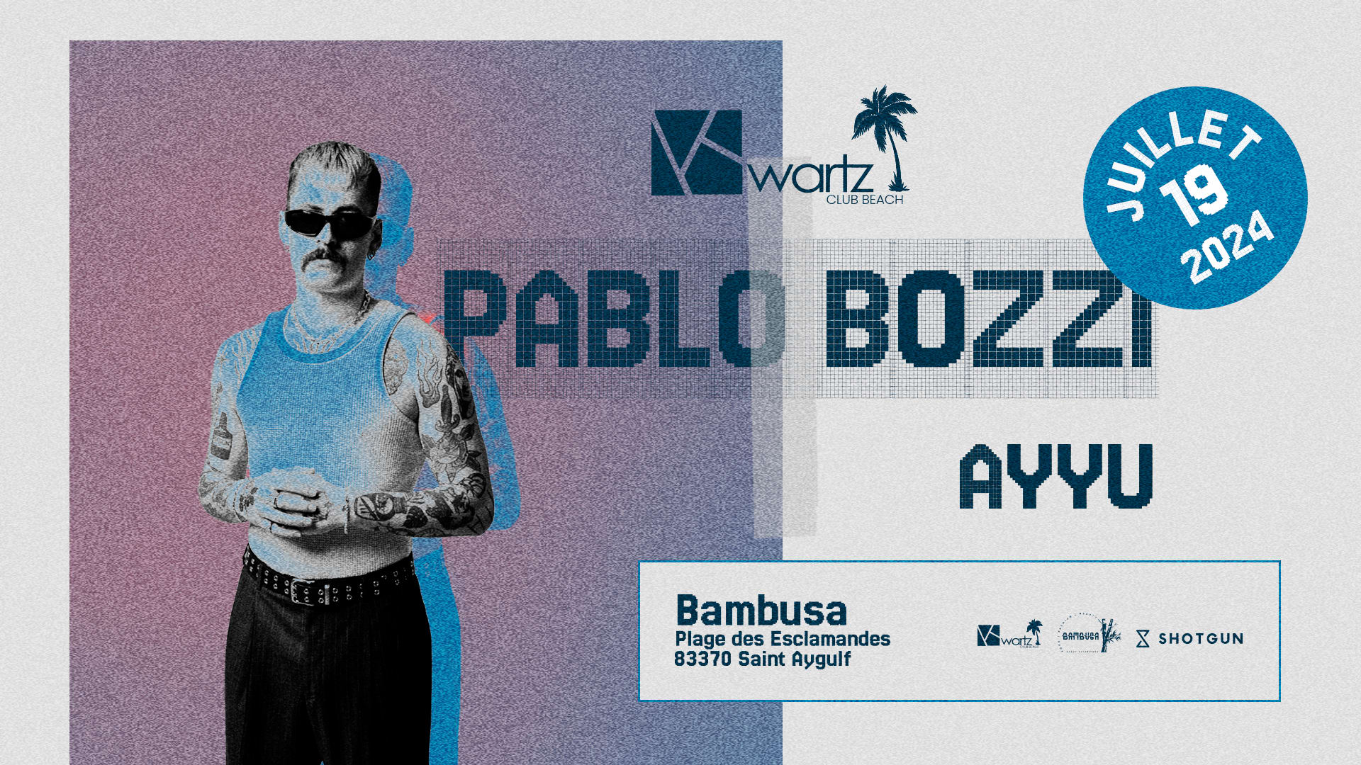 Kwartz Events : Pablo Bozzi, Ayyu, Sud Spicious Cover