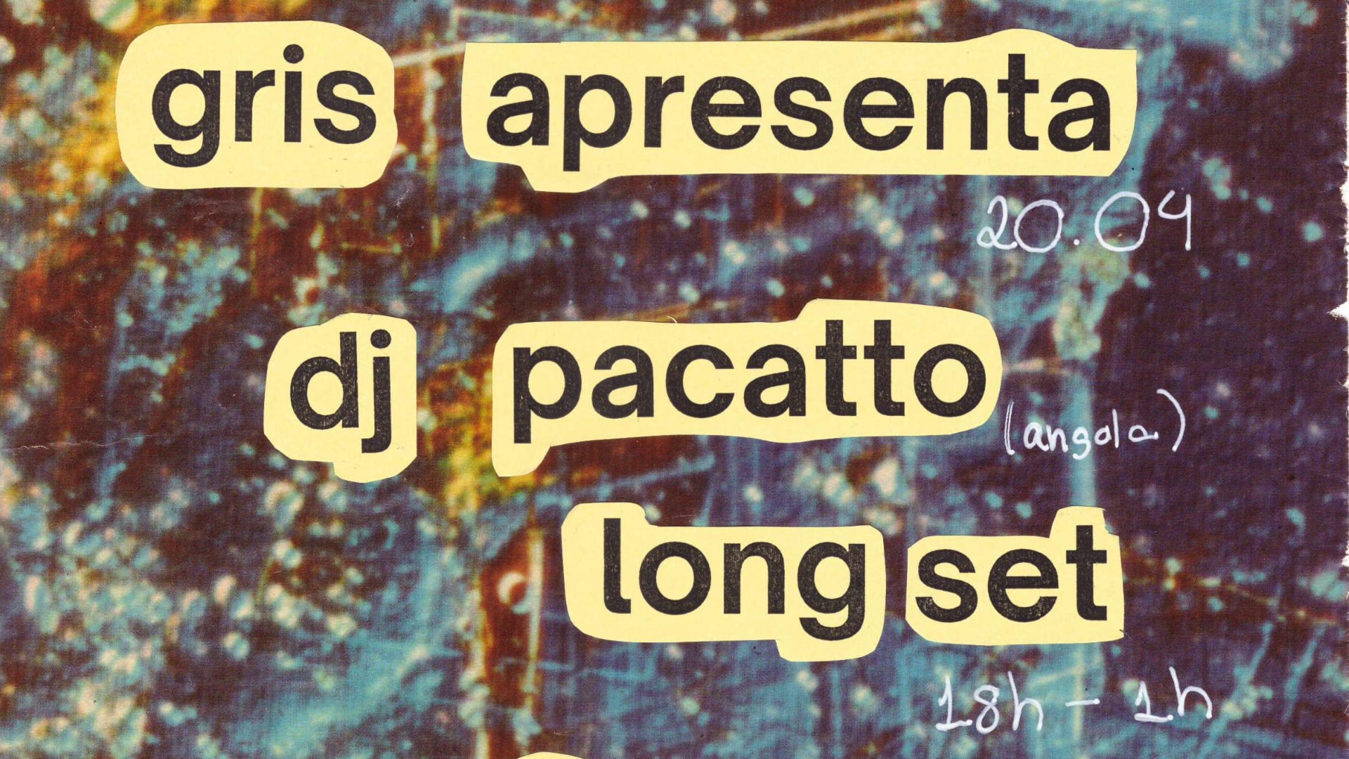 1 Ed. Noite De Kizomba/Semba Com Dj Pacatto Cover
