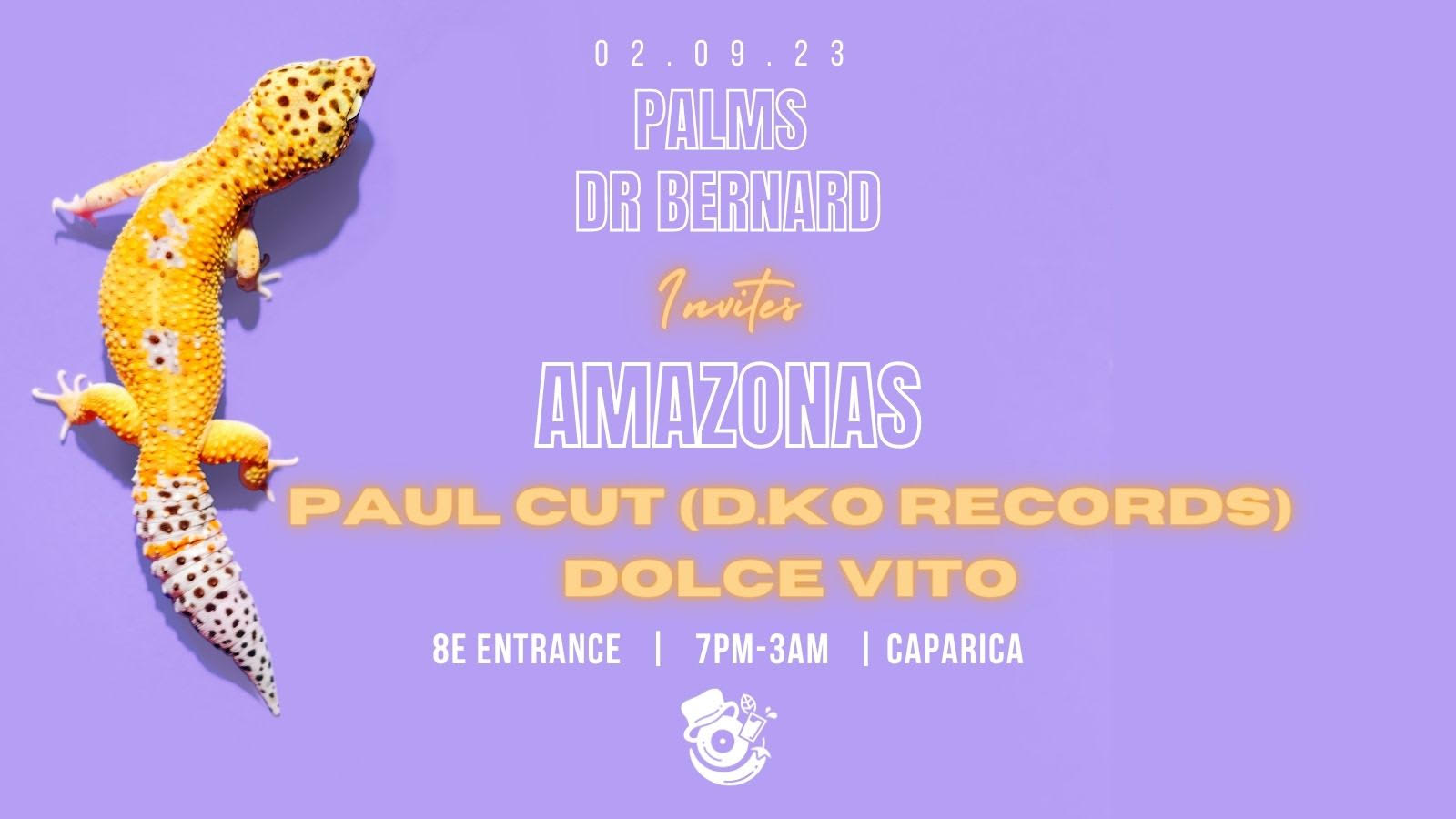 Amazonas Invites Dolce Vito & Paul Cut @Palms Dr Bernard Cover