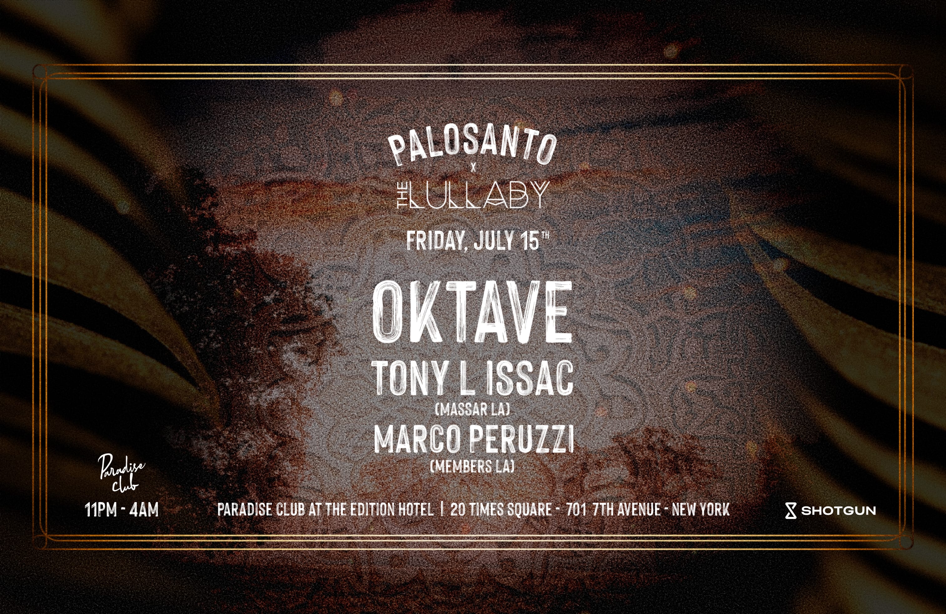 Palosanto X The Lullaby W/ Oktave, Tony L Issac, Marco Peruzzi Cover